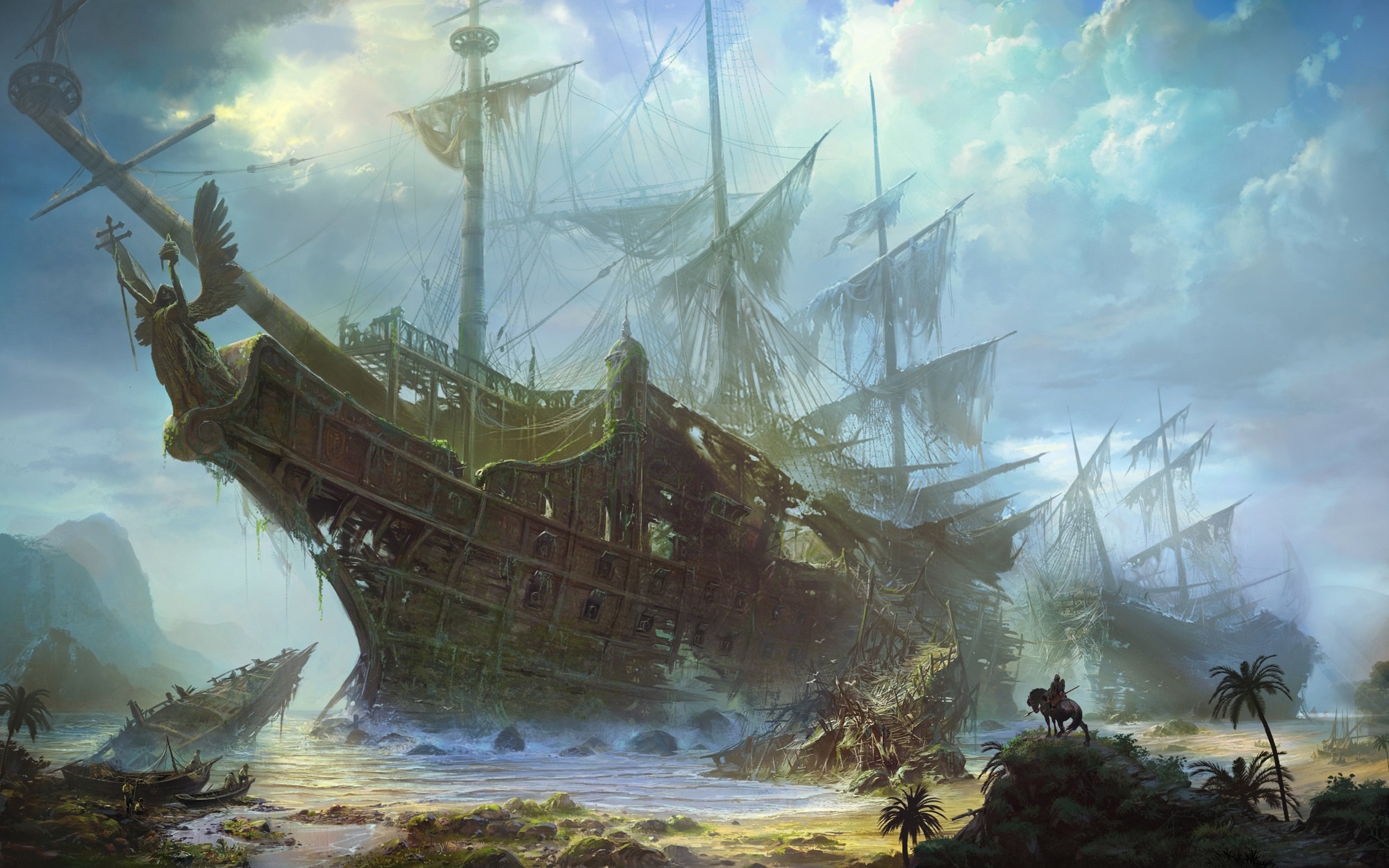 252 Ship Hd Wallpapers Backgrounds Wallpaper Ass Pirate Ship Wallpaper