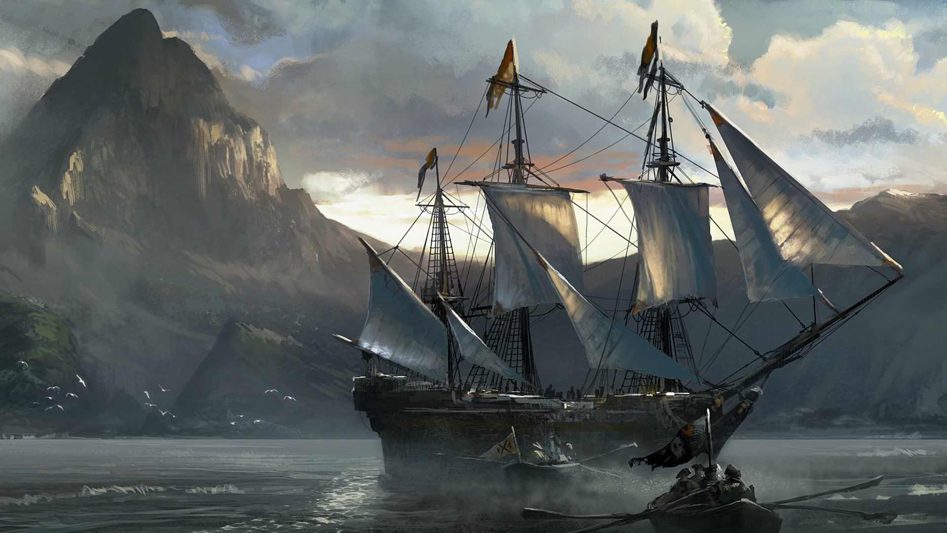 Pirate ship wallpaper hd – photo