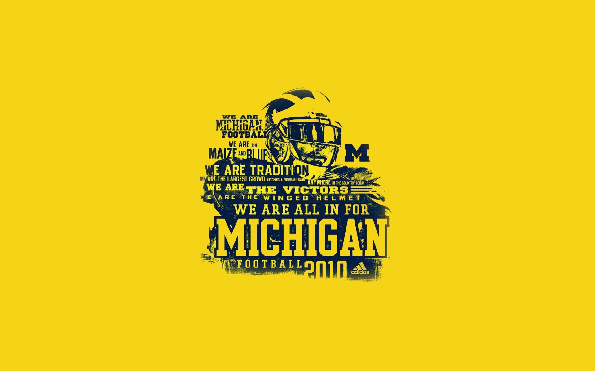 Michigan wolverines college football wallpaper