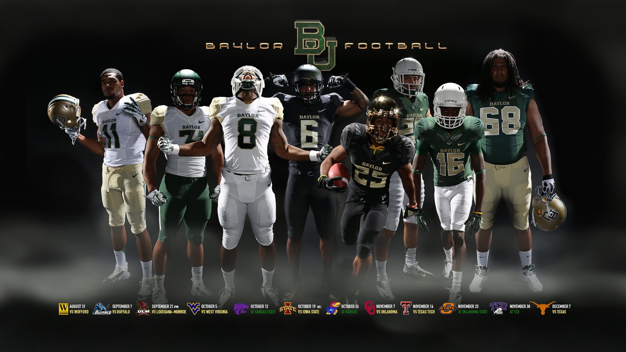 BAYLOR BEARS college football wallpaper