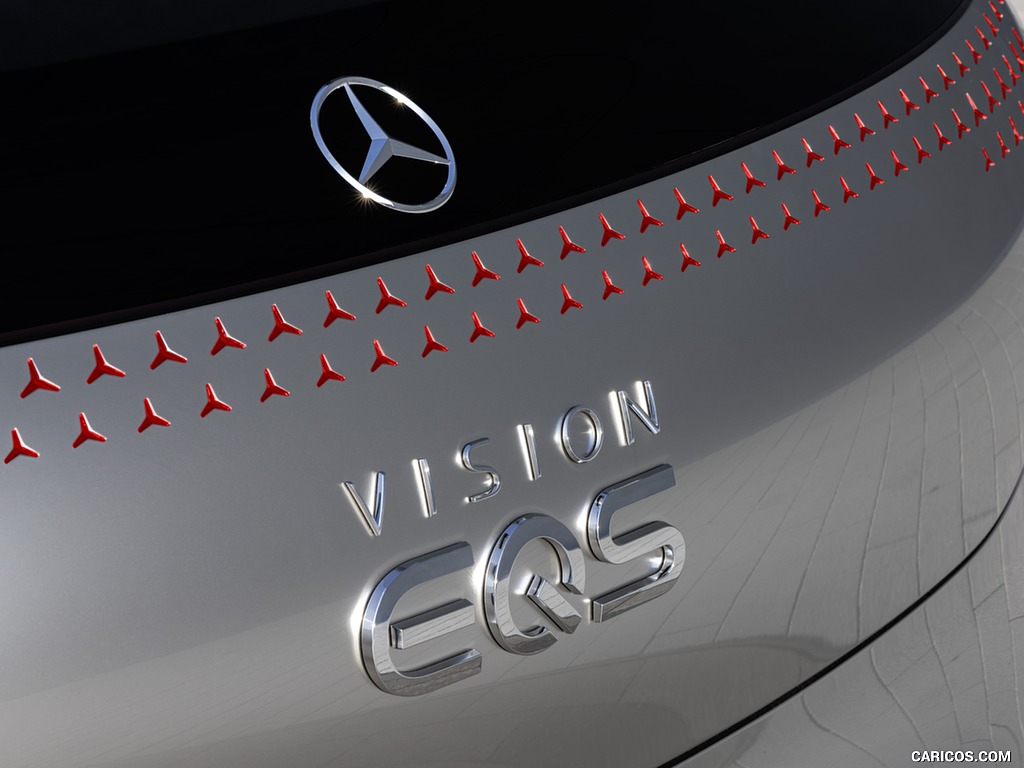 2019 Mercedes-Benz Vision EQS Concept - Badge