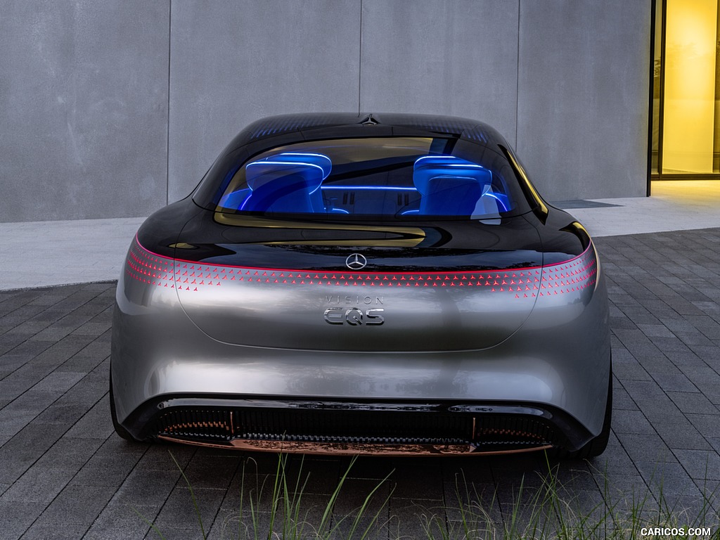 2019 Mercedes-Benz Vision EQS Concept - Rear