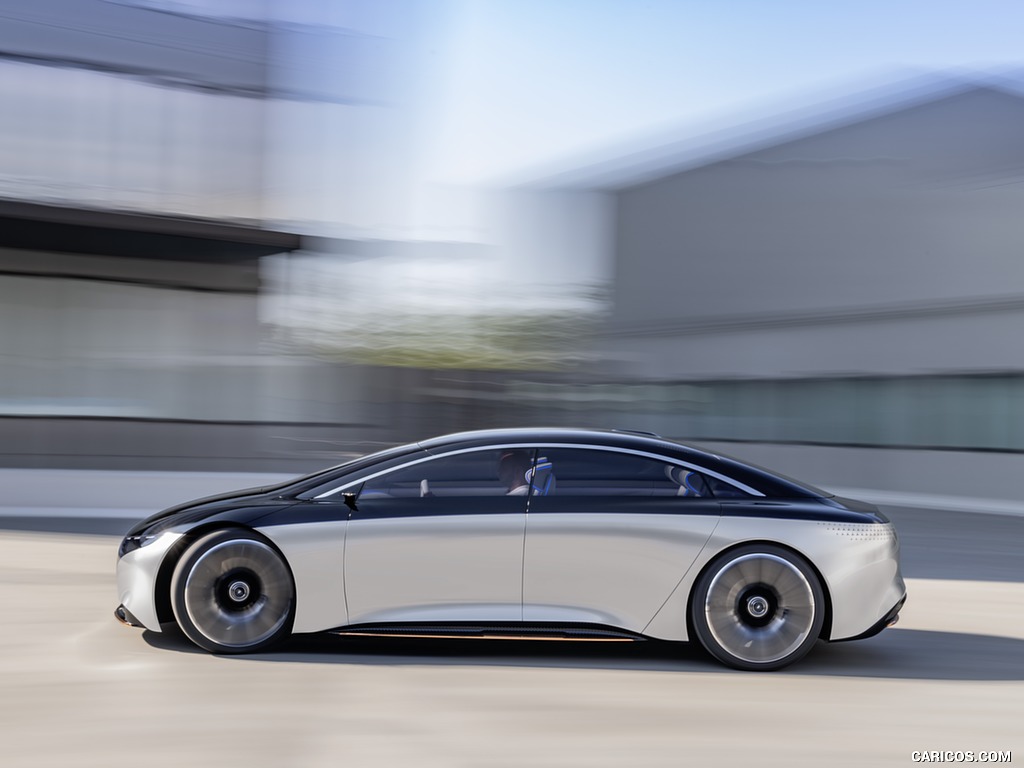 2019 Mercedes-Benz Vision EQS Concept - Side