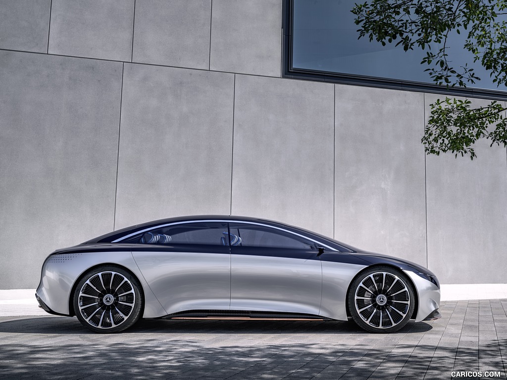 2019 Mercedes-Benz Vision EQS Concept - Side