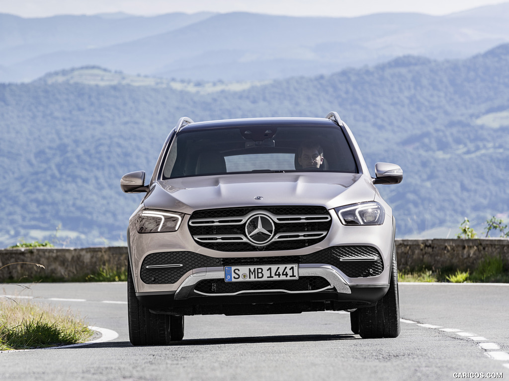 2020 Mercedes-Benz GLE (Color: Mojave Silver) - Front