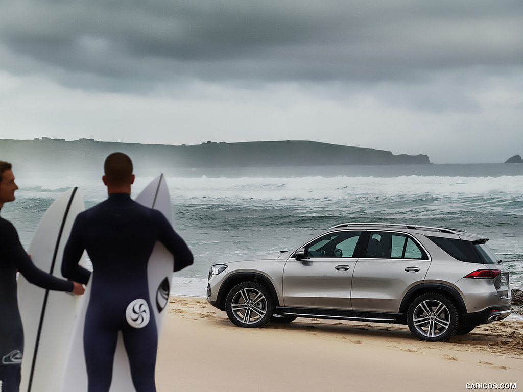 2020 Mercedes-Benz GLE (Color: Mojave Silver) - Side