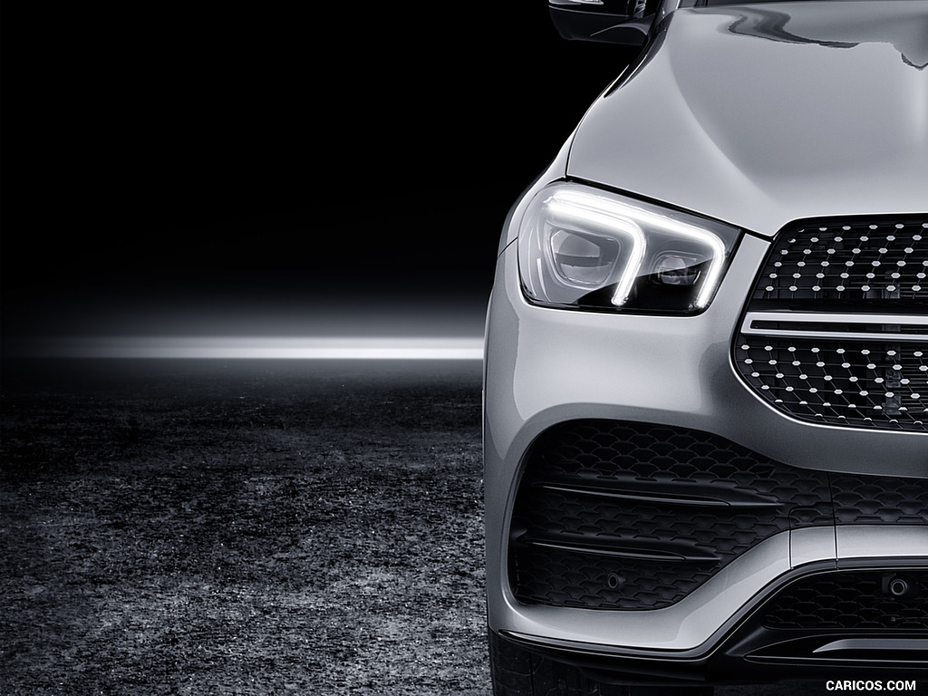 2020 Mercedes-Benz GLE AMG Line (Color: Iridium Silver) - Headlight