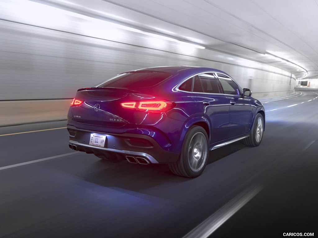 2021 Mercedes-AMG GLE 63 S Coupe (US-Spec) - Rear Three-Quarter