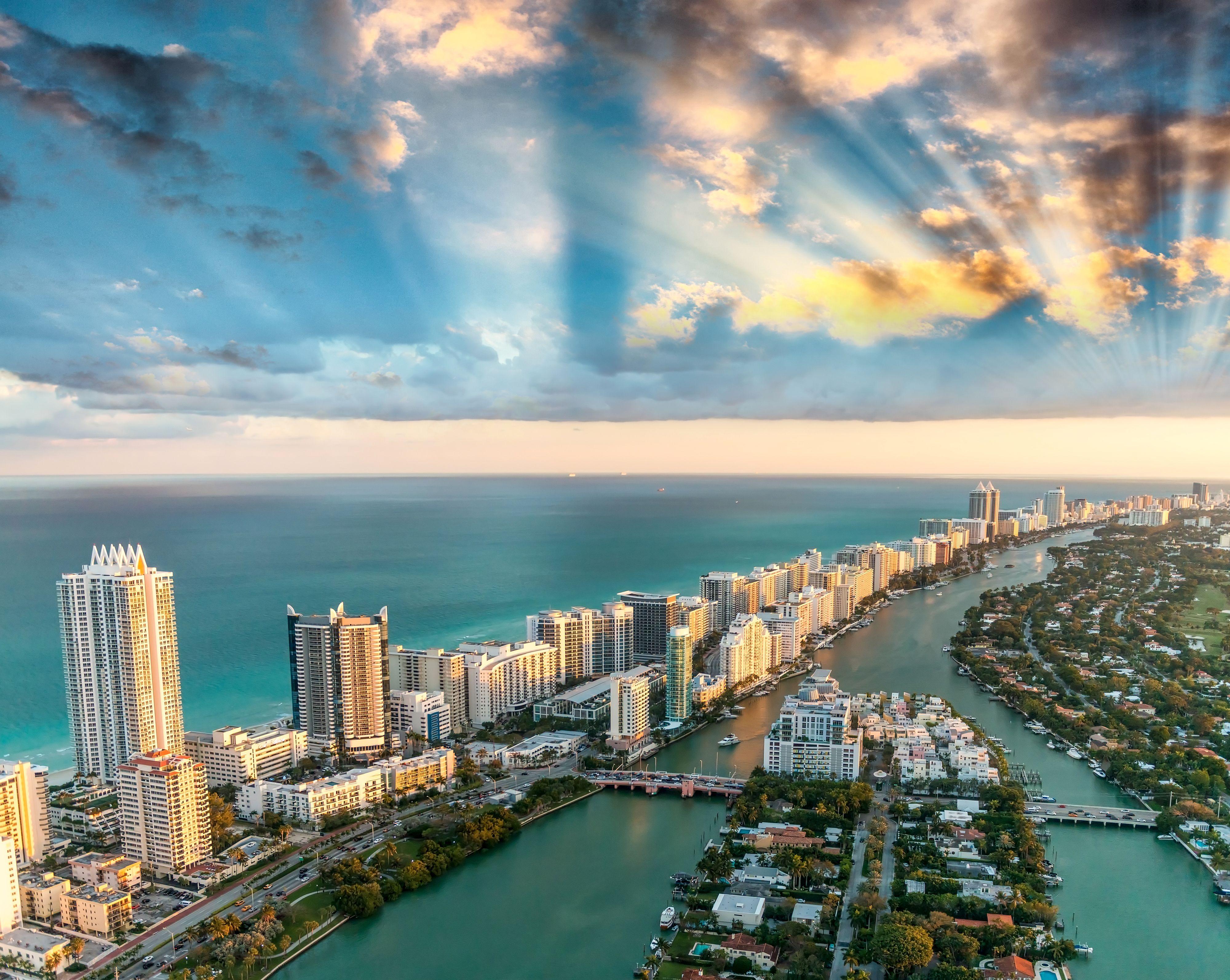 Miami Skyline High Resolution