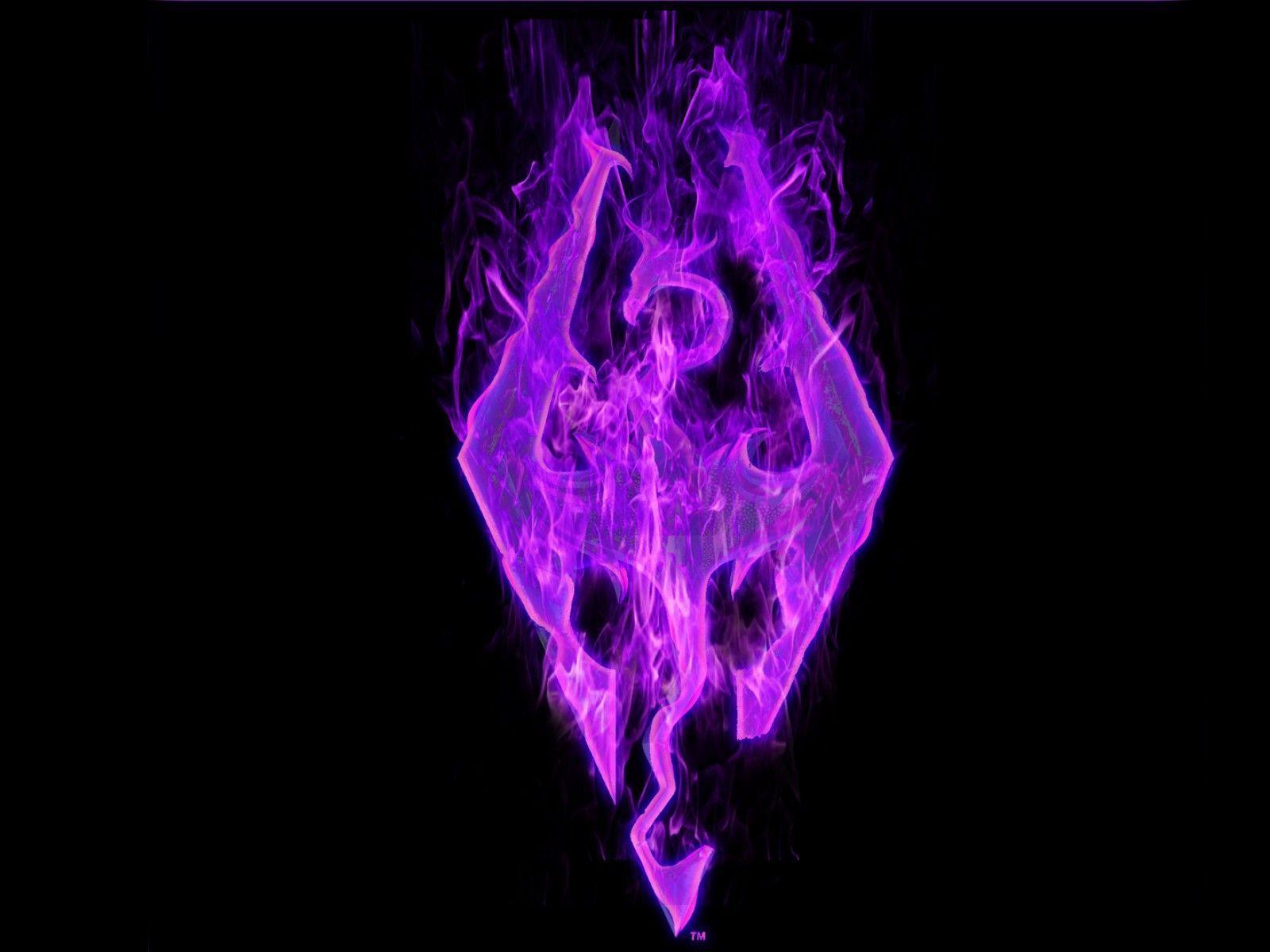 Dark Purple Blue Flames HD Dark Purple Wallpapers  HD Wallpapers  ID  55806