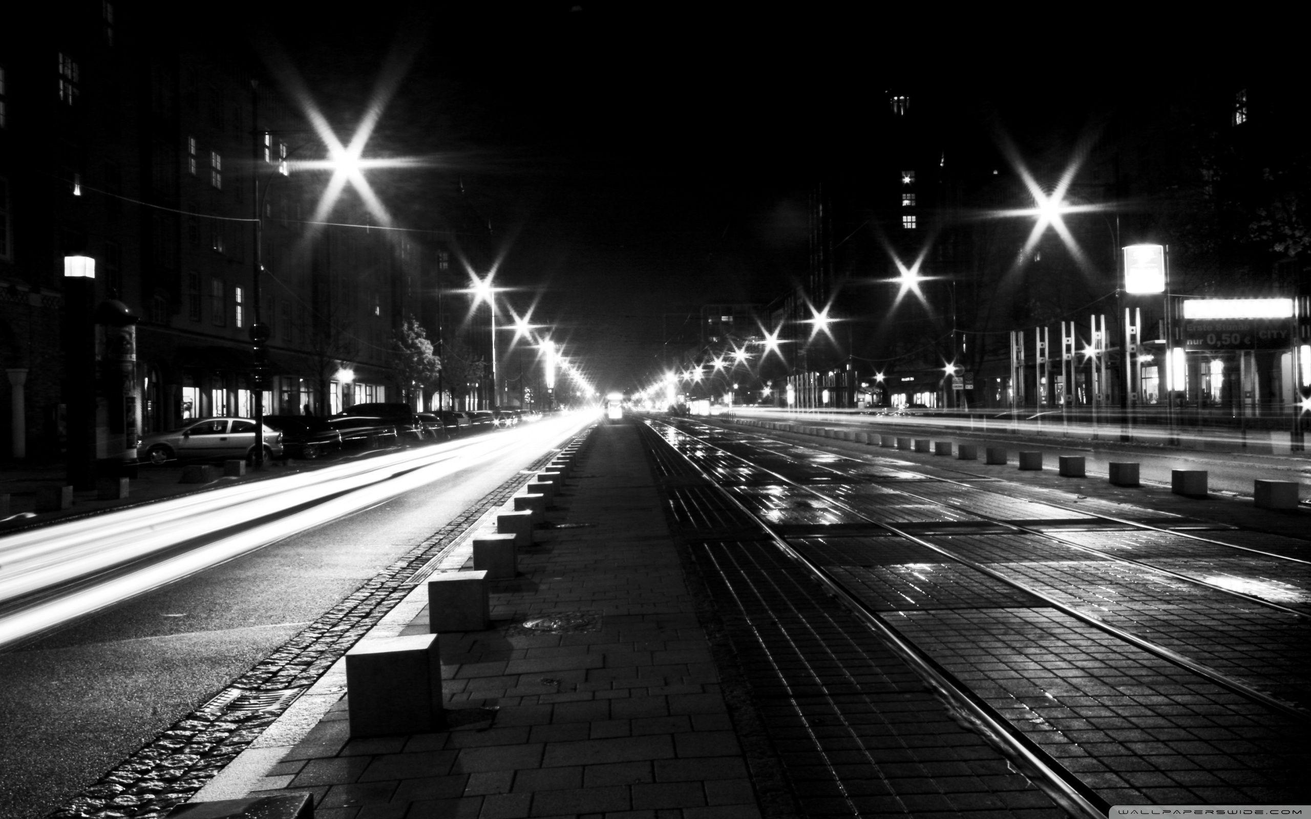 Night Street Wallpapers - Top Free Night Street Backgrounds -  WallpaperAccess