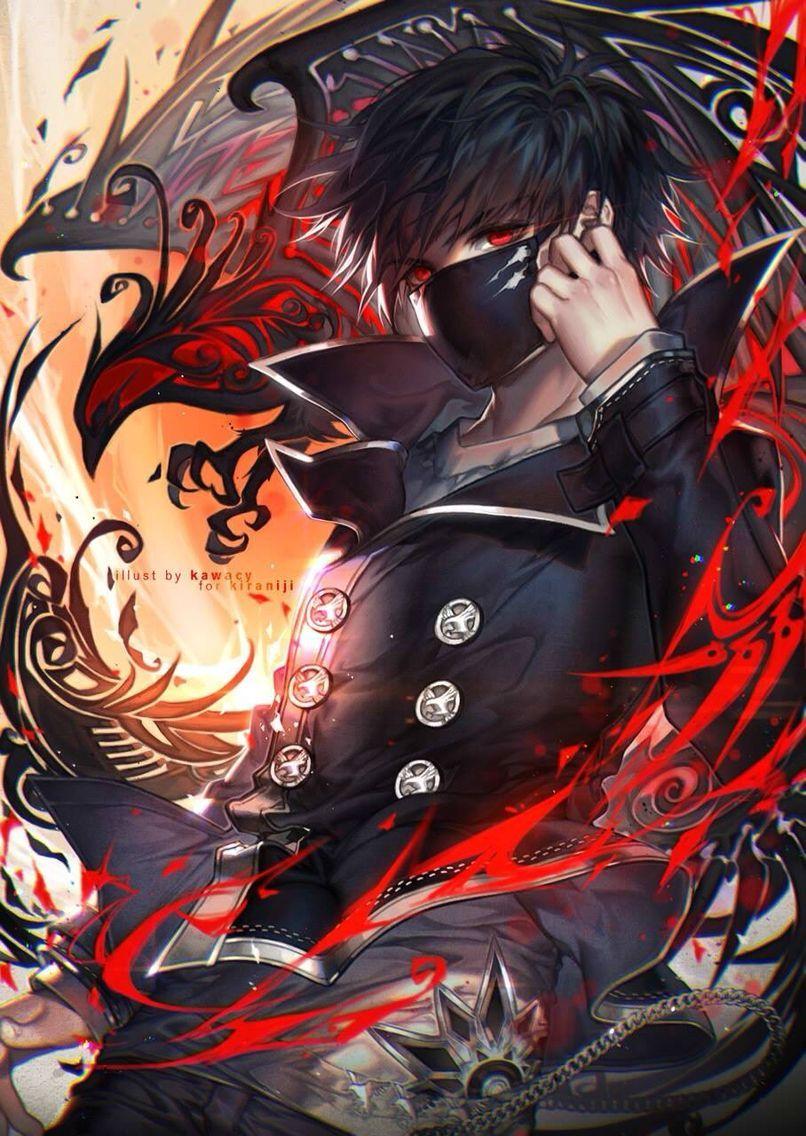 Dark Red Anime Boys Wallpapers Top Free Dark Red Anime Boys Backgrounds Wallpaperaccess