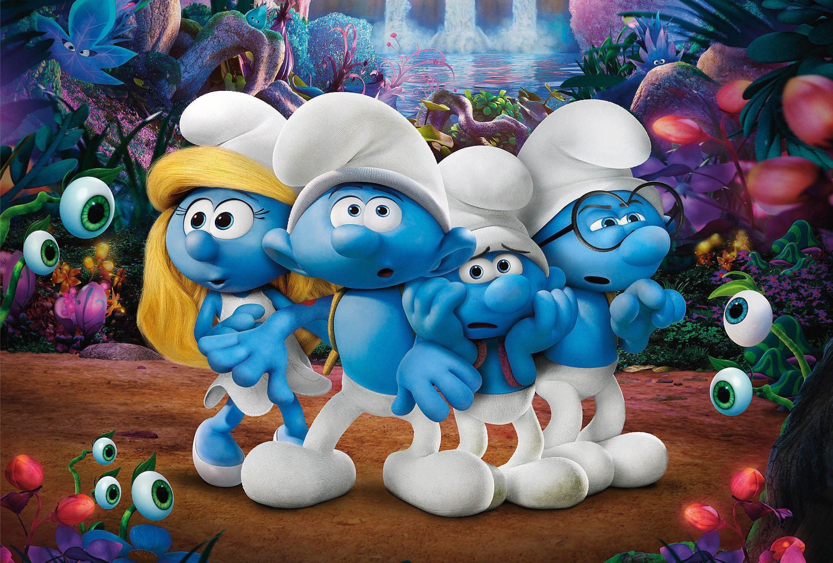 Smurfs Wallpapers - Top Free Smurfs Backgrounds - WallpaperAccess