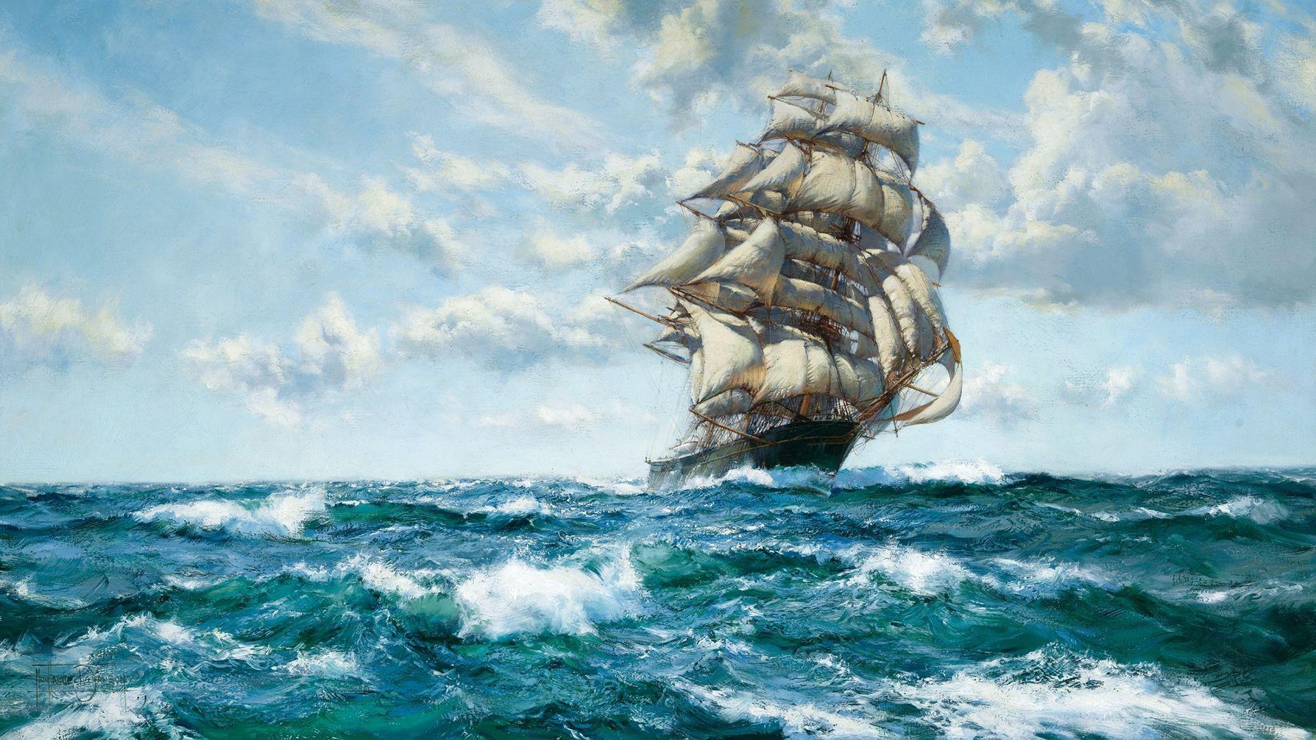 Sailing Ship Hd Wallpapers Backgrounds Images