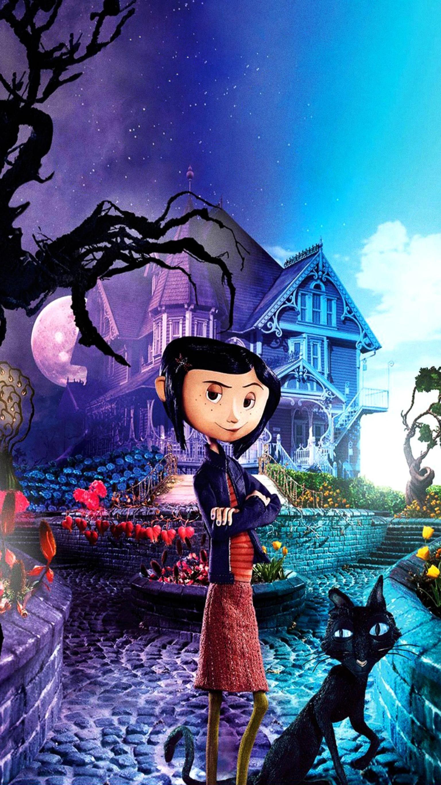 Coraline Cat Wallpaper image.