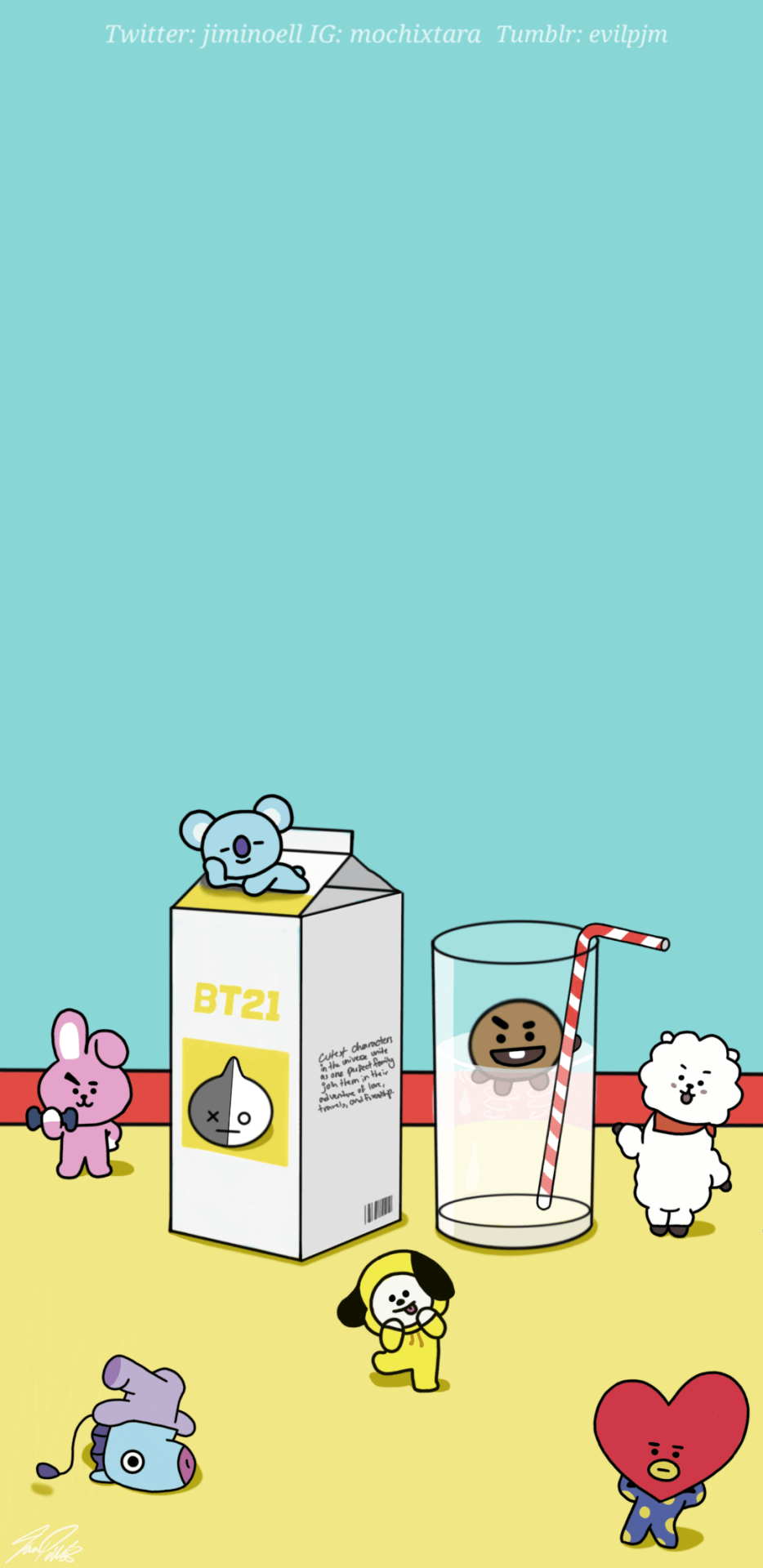 Tổng hợp hơn 53 về hình nền bt21 cute - Du học Akina