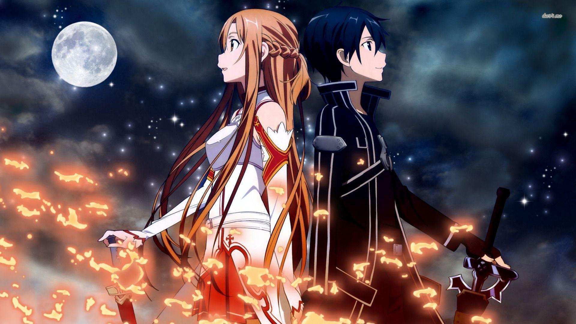 Wallpaper 4k Kirito E Asuna Astd - IMAGESEE