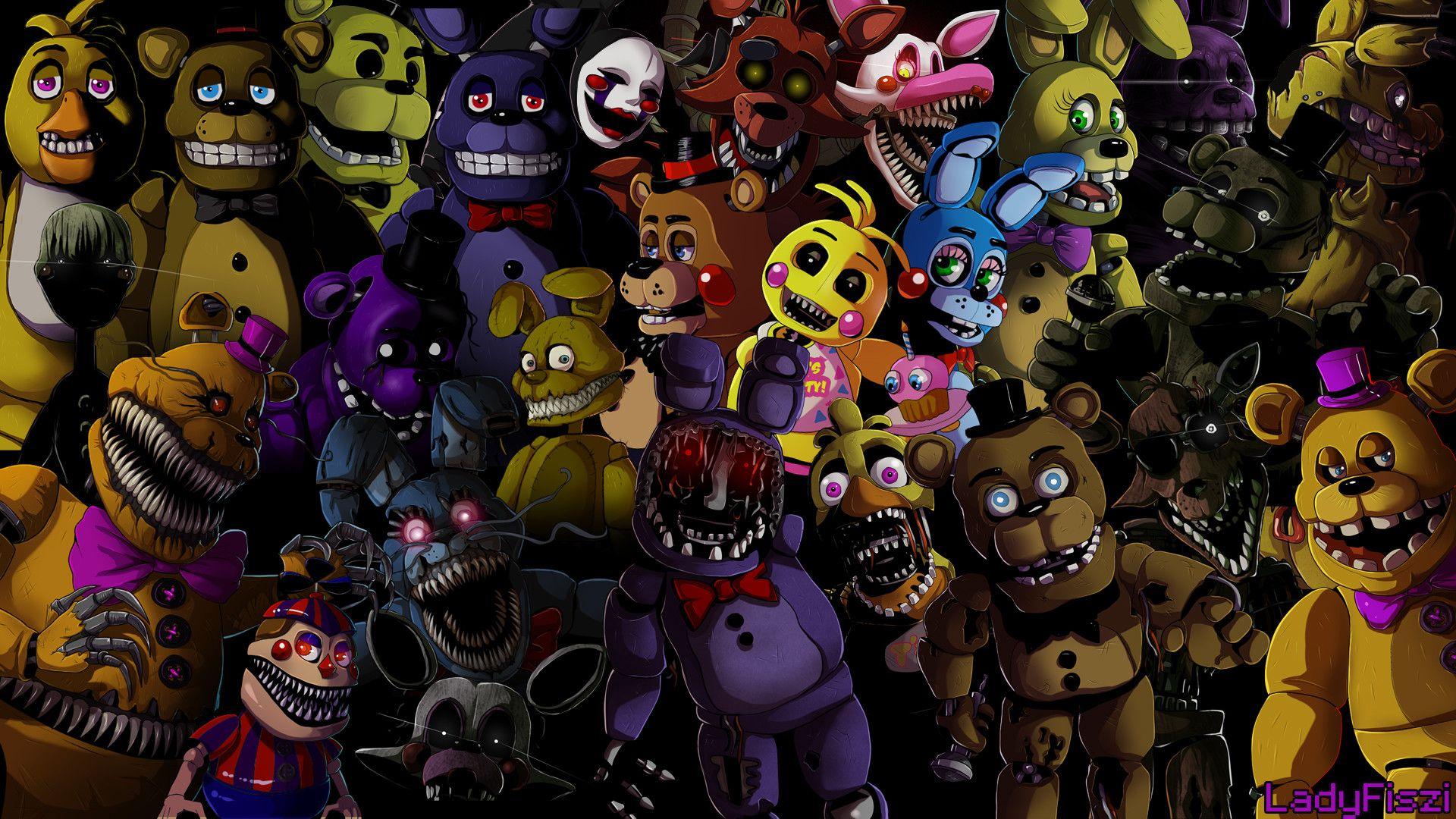 FNAF Wallpaper Five Nights at Freddys 40 Desktop Wallpapers