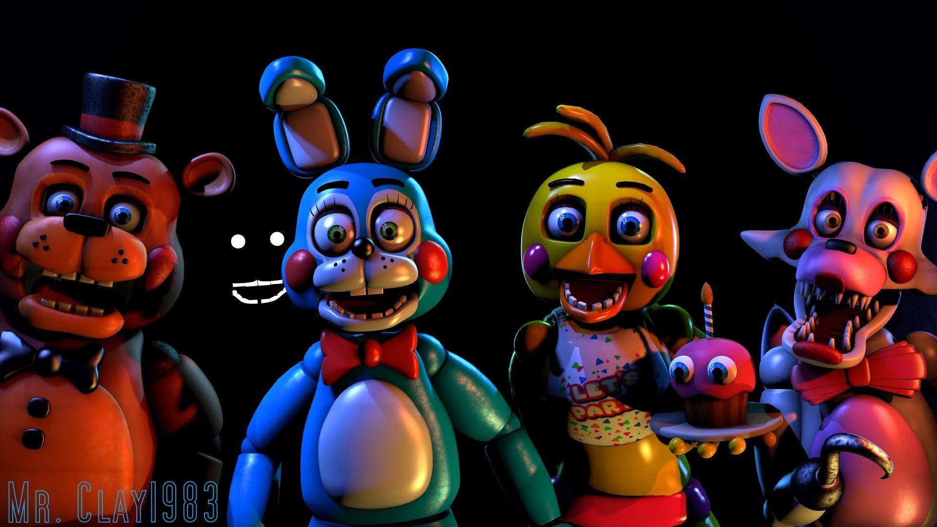 Five Nights At Freddys Sister Location Freddys 4 Nightmare Desktop  Wallpaper  Freddy S  Foxy Transparent PNG