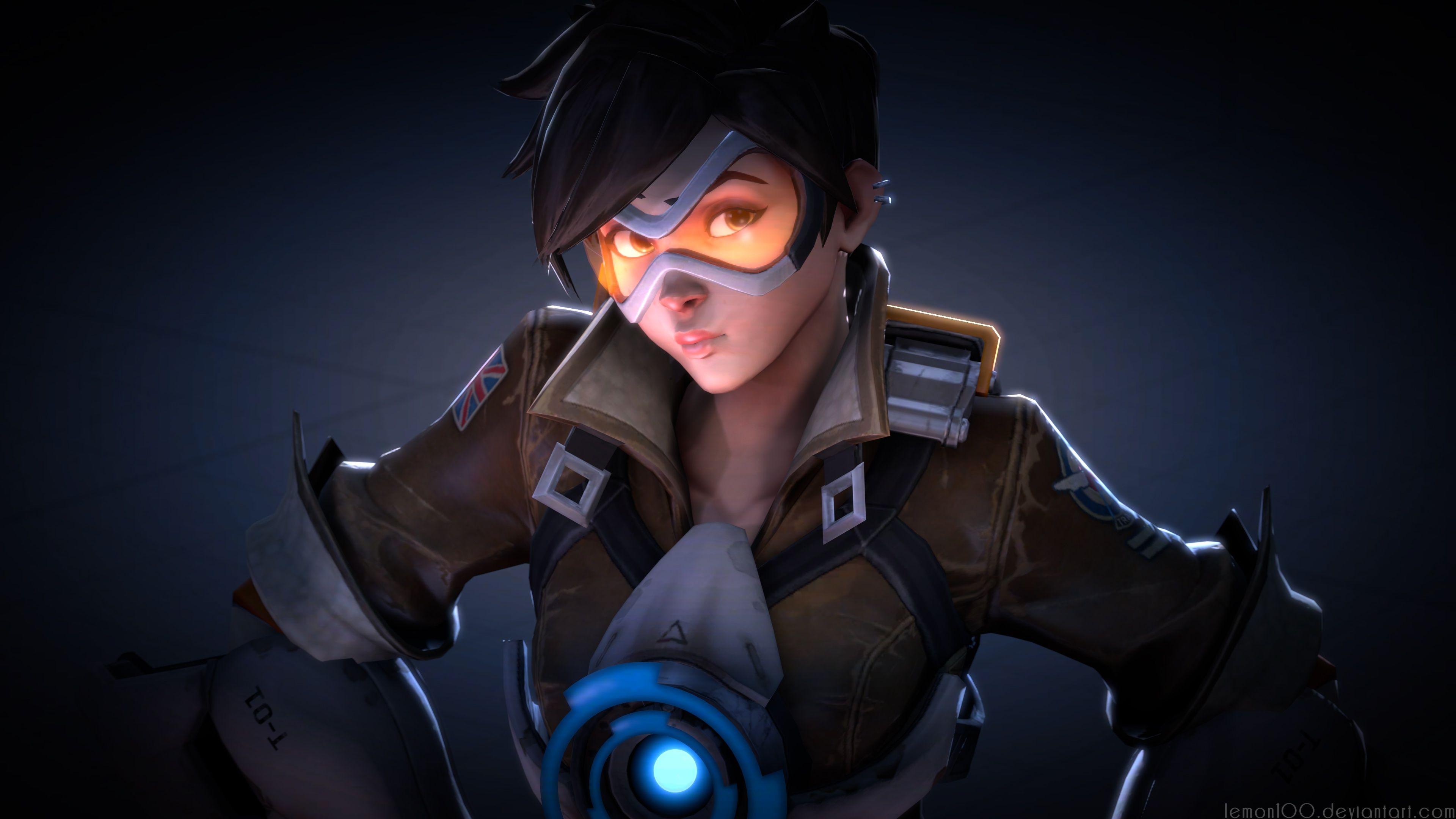 3840x2160 Tracer [Overwatch] 4K UHD 16: 9 3840x2160 خلفية.  خلفيات UHD