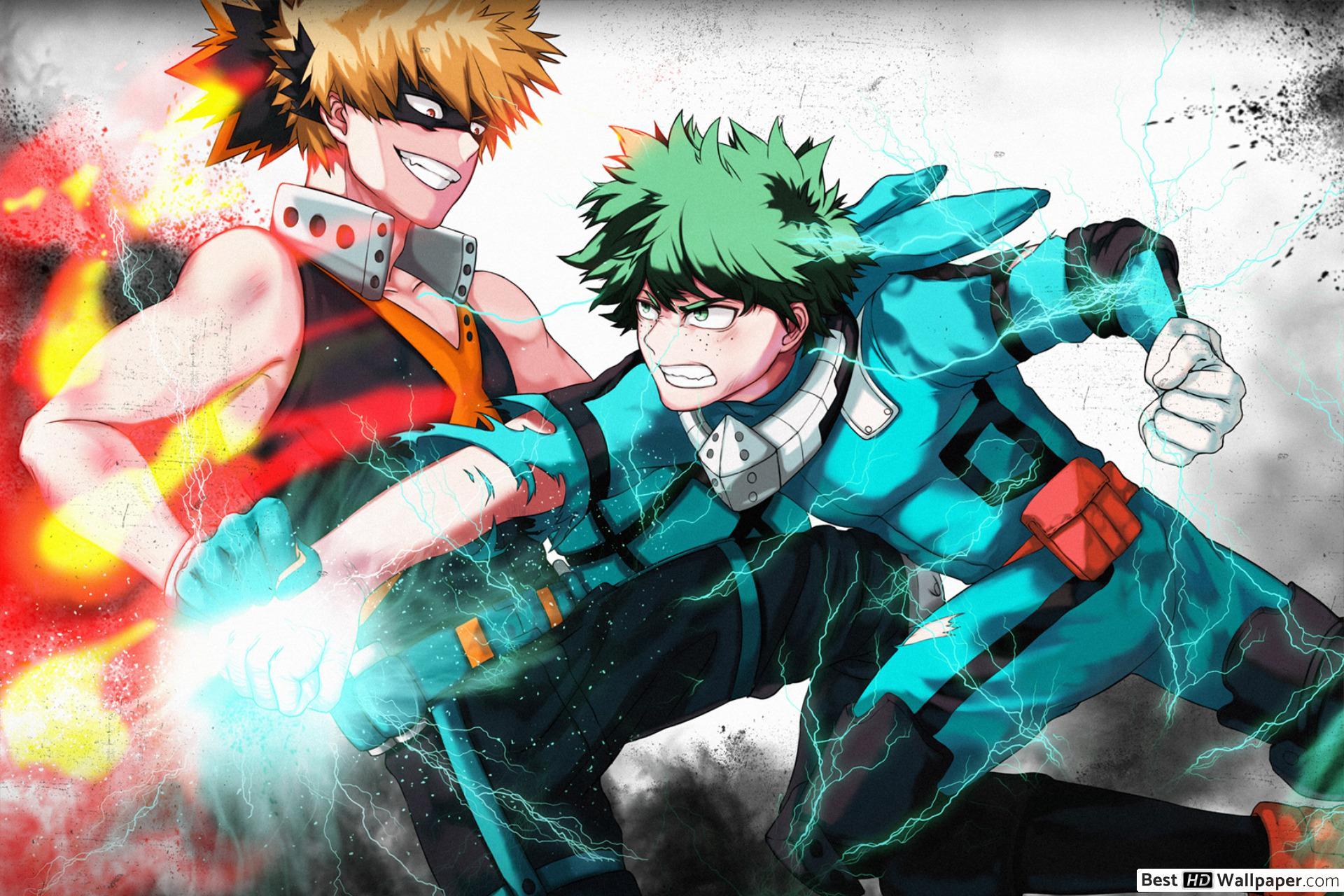 Deku vs Bakugo Wallpapers - Top Free Deku vs Bakugo Backgrounds ...