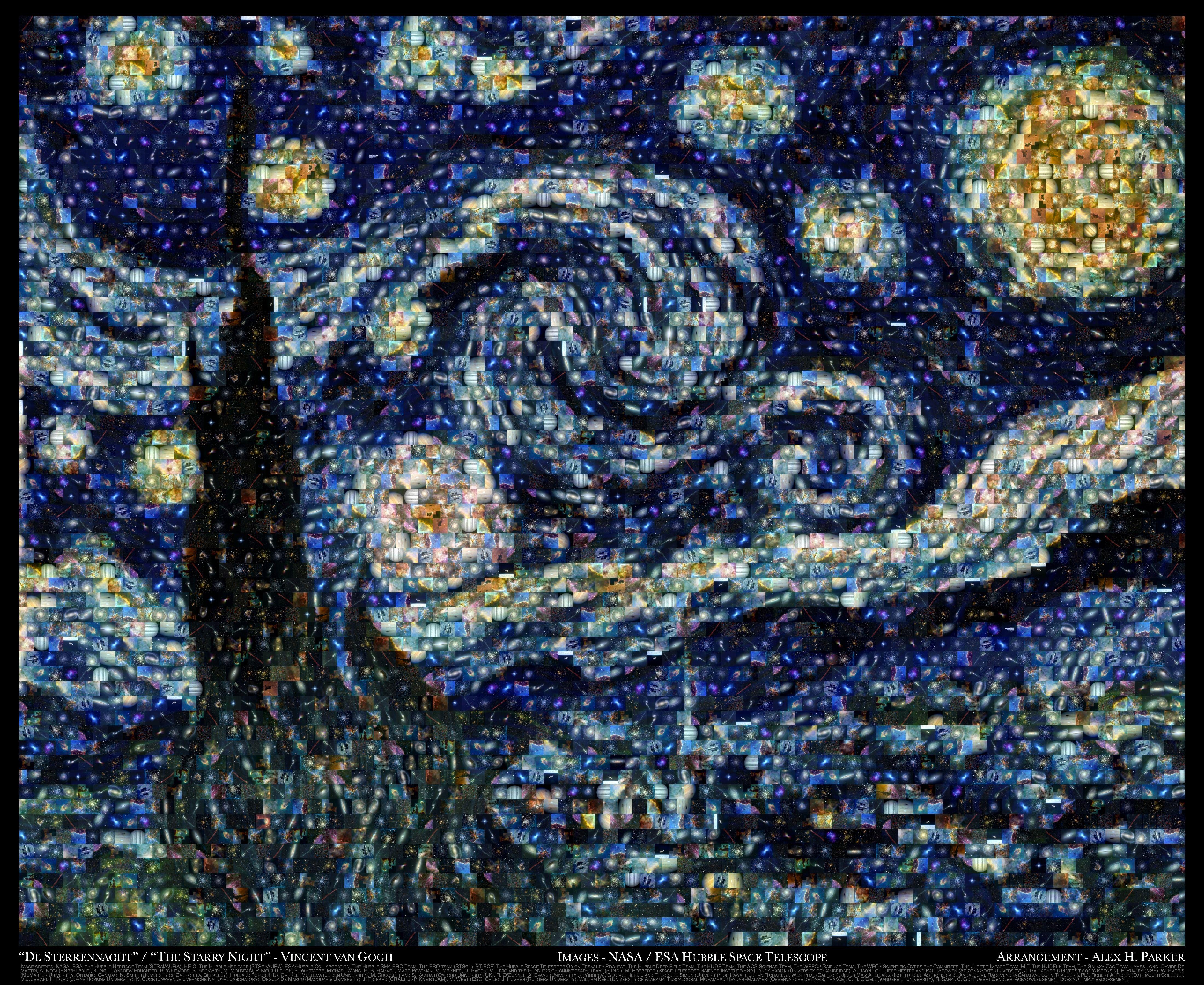 Vincent Van Gogh Starry Night Desktop Wallpaper