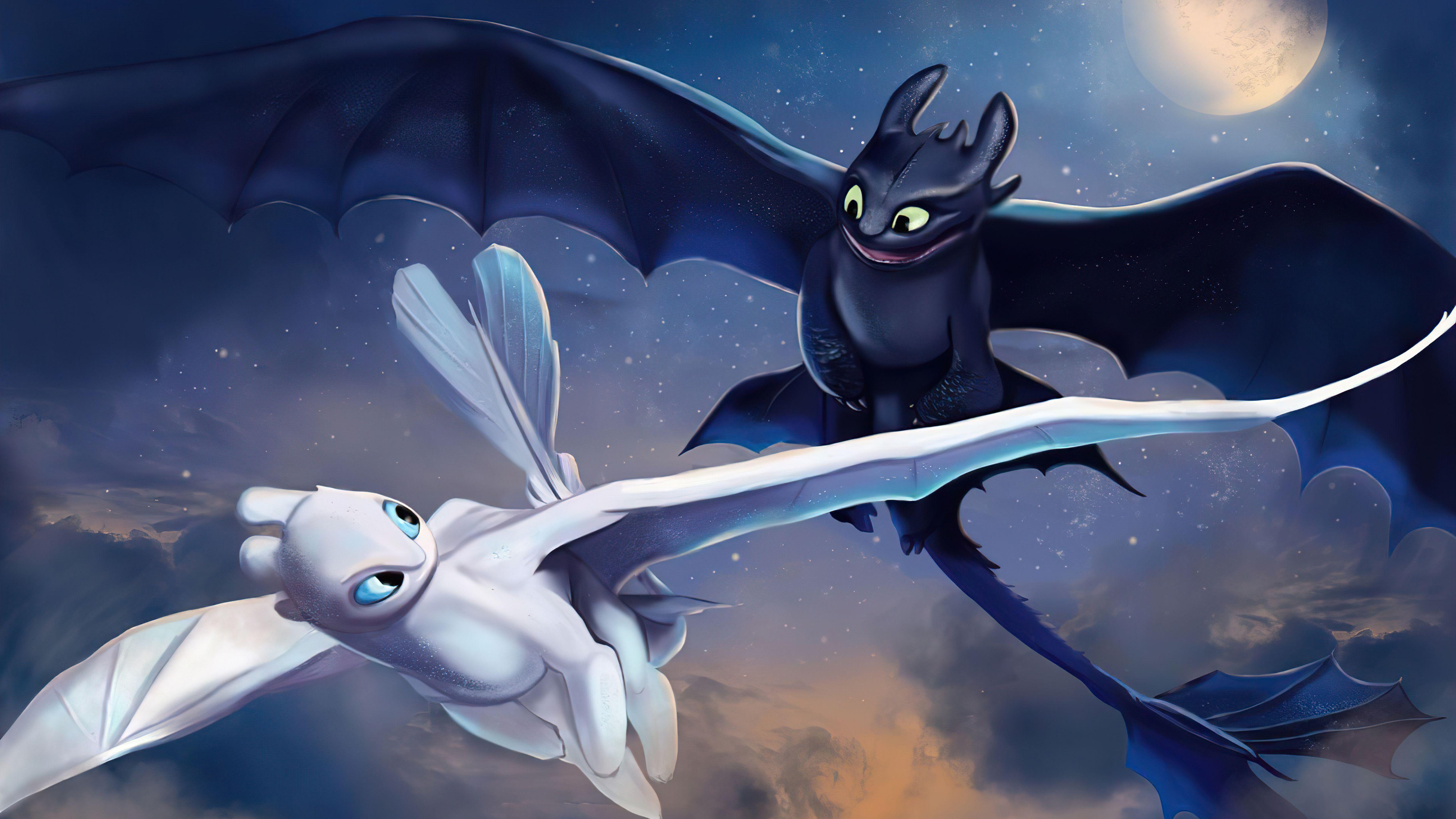 Night Fury Toothless Wallpaper