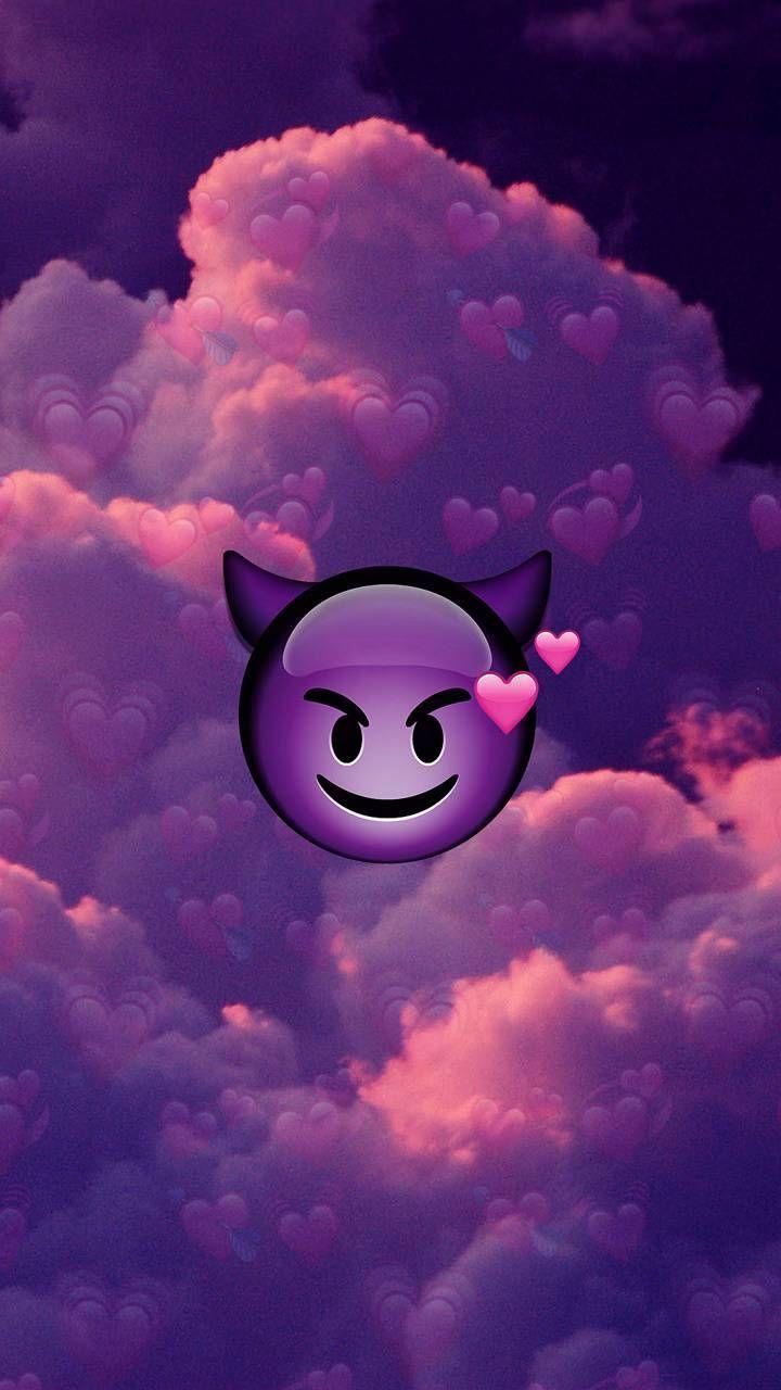 Thư viện hàng ngàn Emoji background purple được cập nhật mới nhất