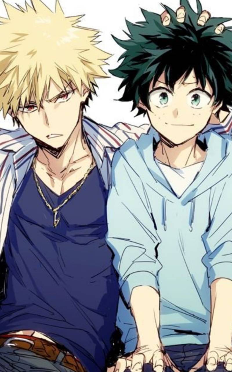 Deku And Bakugo Wallpaper