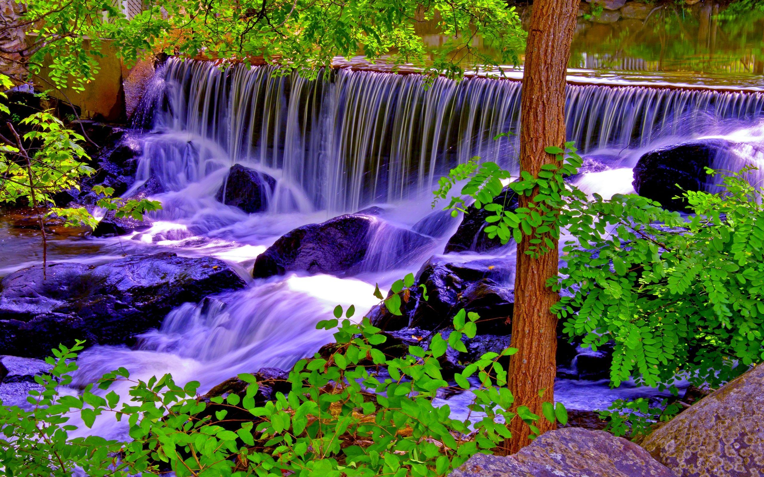 Purple Waterfall Wallpapers - Top Free Purple Waterfall Backgrounds ...