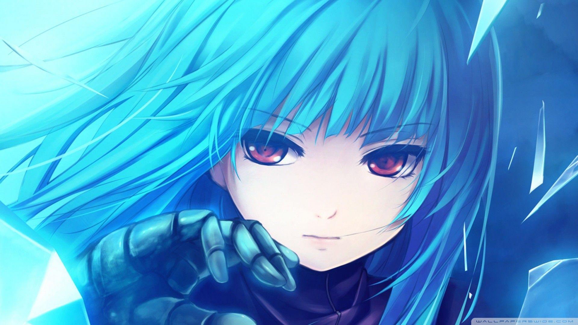 Cyan Anime Wallpapers Top Free Cyan Anime Backgrounds Wallpaperaccess