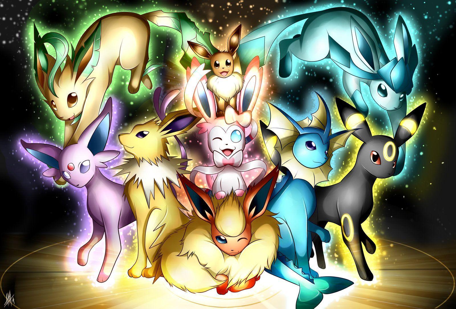 Evolucion De Eevee Evoluciones Pokemon Eevee Pokemon Evoluciones ...