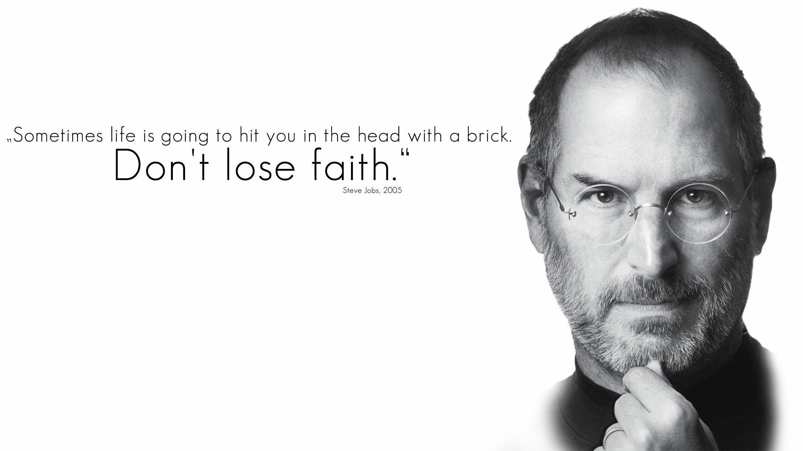 Steve Jobs, HD wallpapers, PC beauty, Iconic figure, 2560x1440 HD Desktop