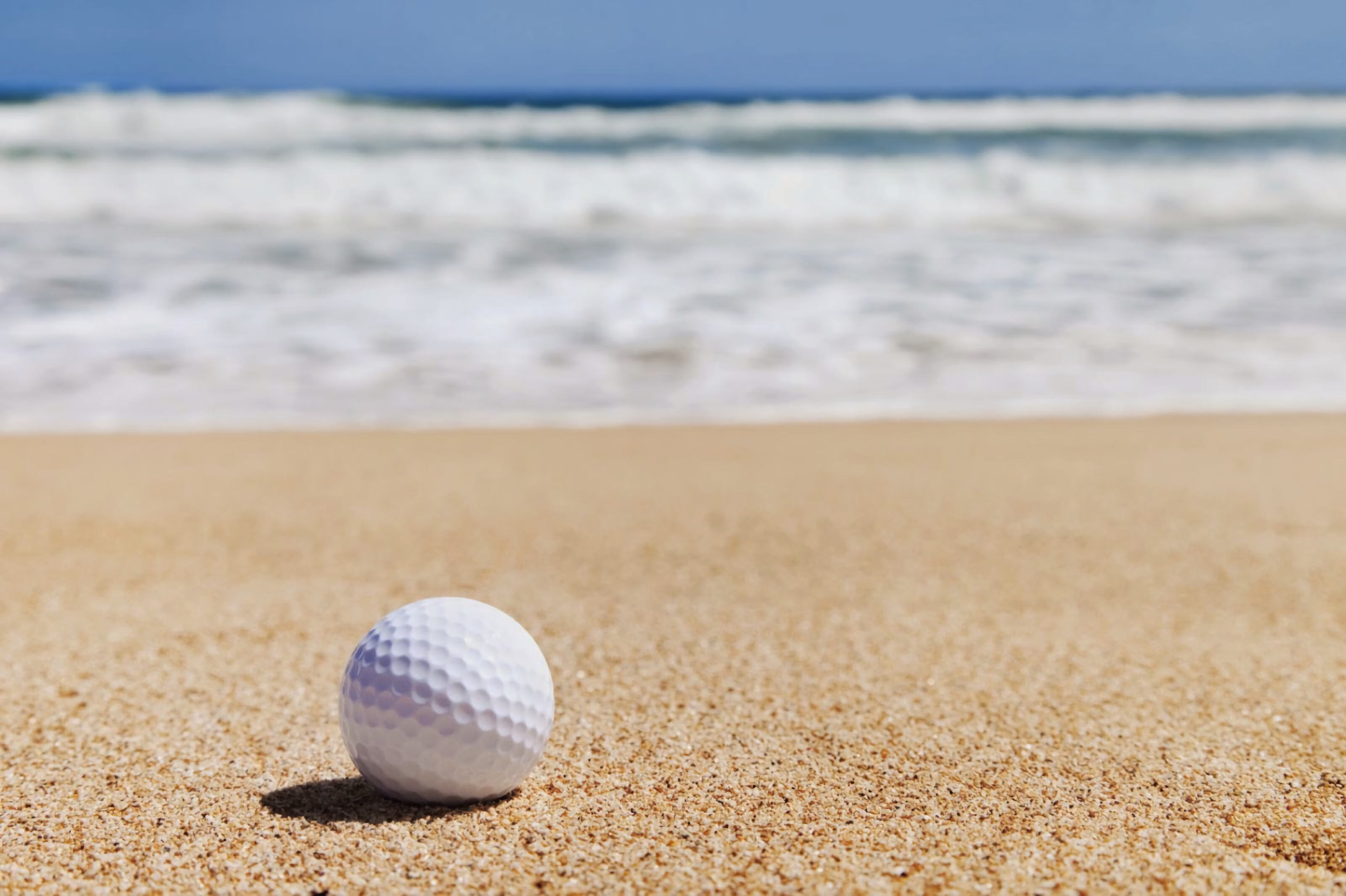 Beach Golf, Glorious sunshine, Putting on the sand, Tropical paradise, 3200x2140 HD Desktop