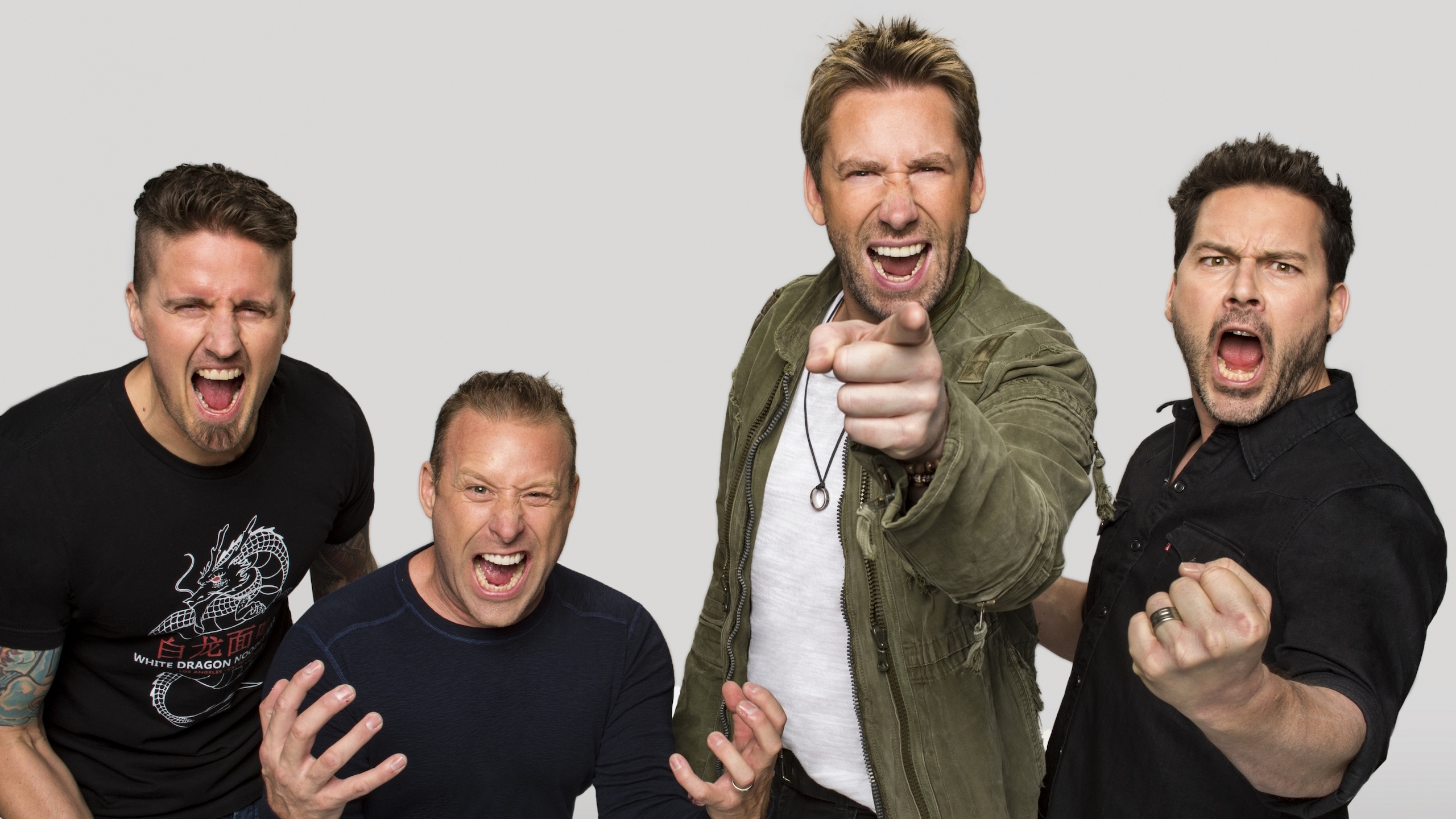 Nickelback's Mike Kroeger, Don't take themselves, Music feeds, Seriously, 2560x1440 HD Desktop