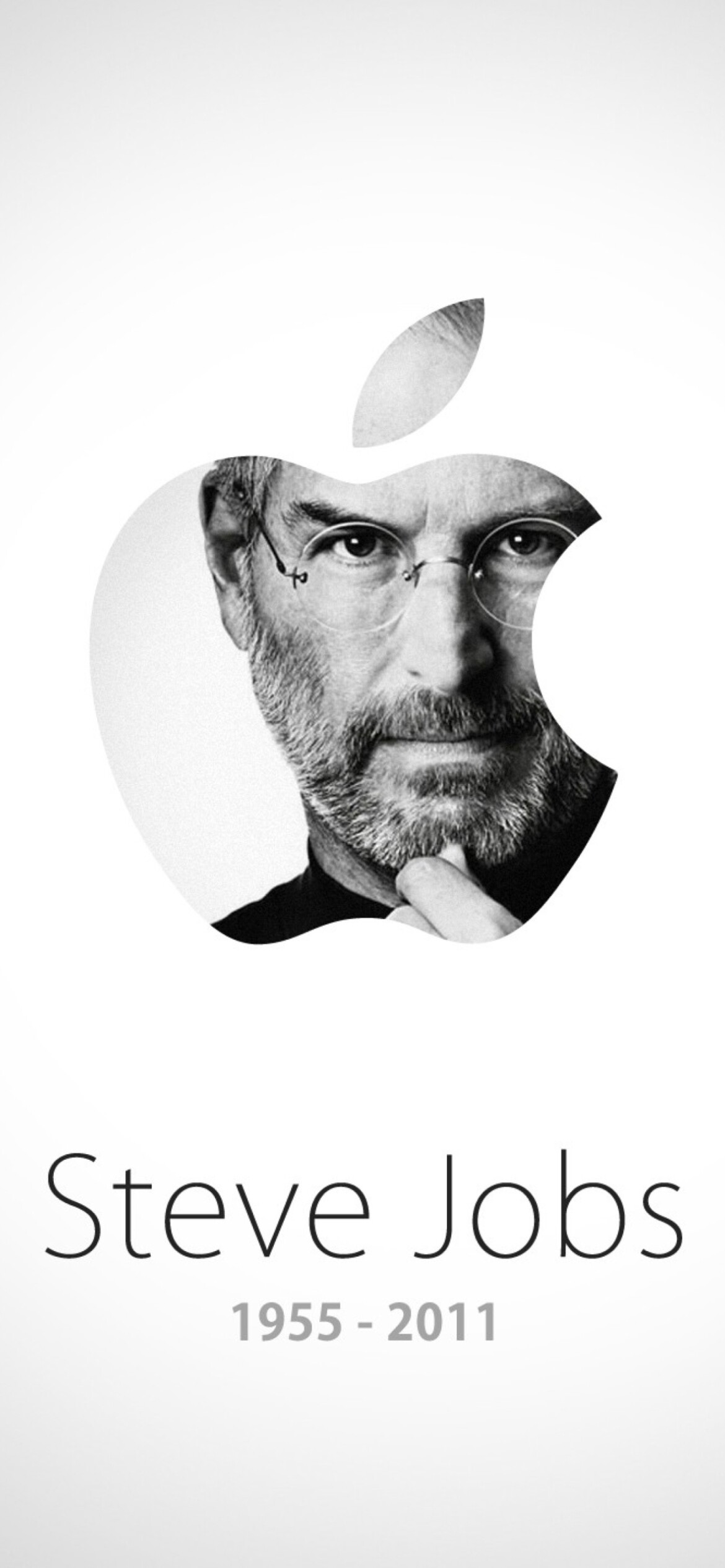 Steve Jobs, Apple wallpaper, iPhone 12 Pro, Sleek design, 1170x2540 HD Phone