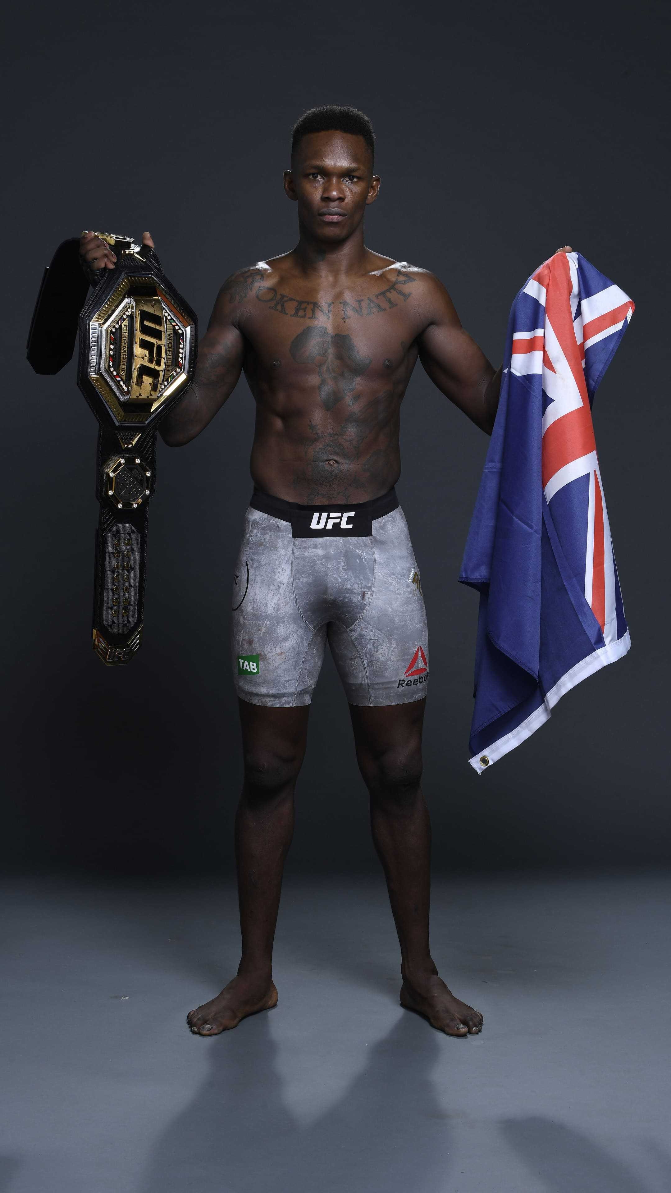 Israel Adesanya, Mixed Martial Arts Wallpaper, 2160x3840 4K Phone