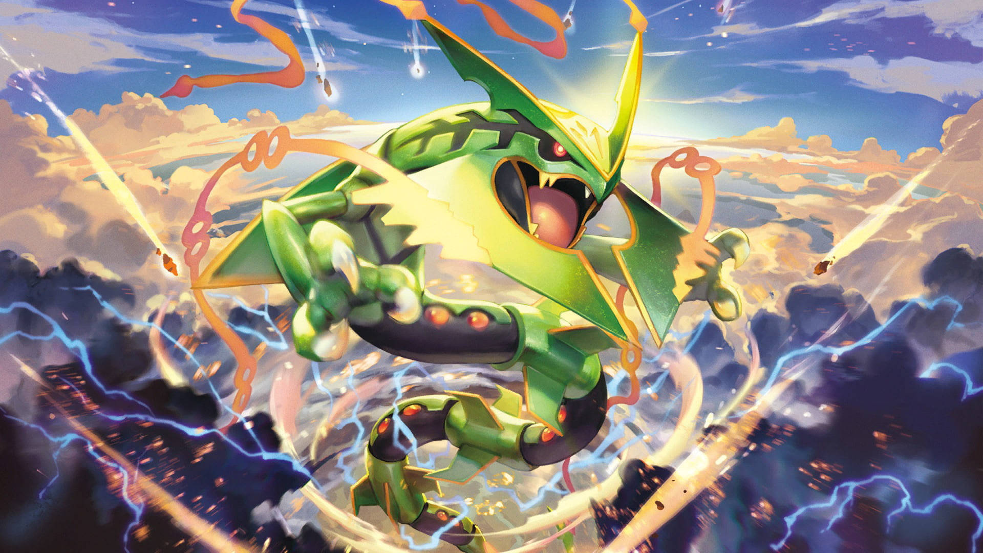 Rayquaza hình nền sẽ làm say đắm lòng người với sức mạnh và vẻ đẹp đầy ma mị của một trong những chú Pokemon huyền thoại. Những gam màu tuyệt đẹp và thiết kế đầy tinh tế sẽ giúp bạn tạo nên một màn hình độc đáo và khác biệt, khiến không ai có thể phủ nhận sự cuốn hút của bạn.