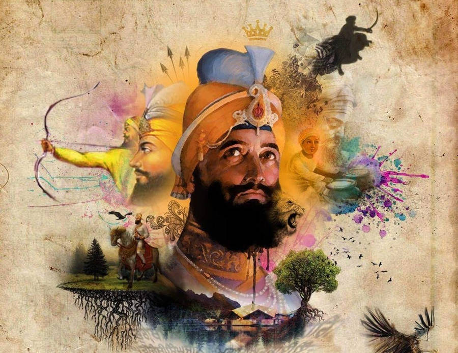 Guru Gobind Singh Ji Fondo de pantalla