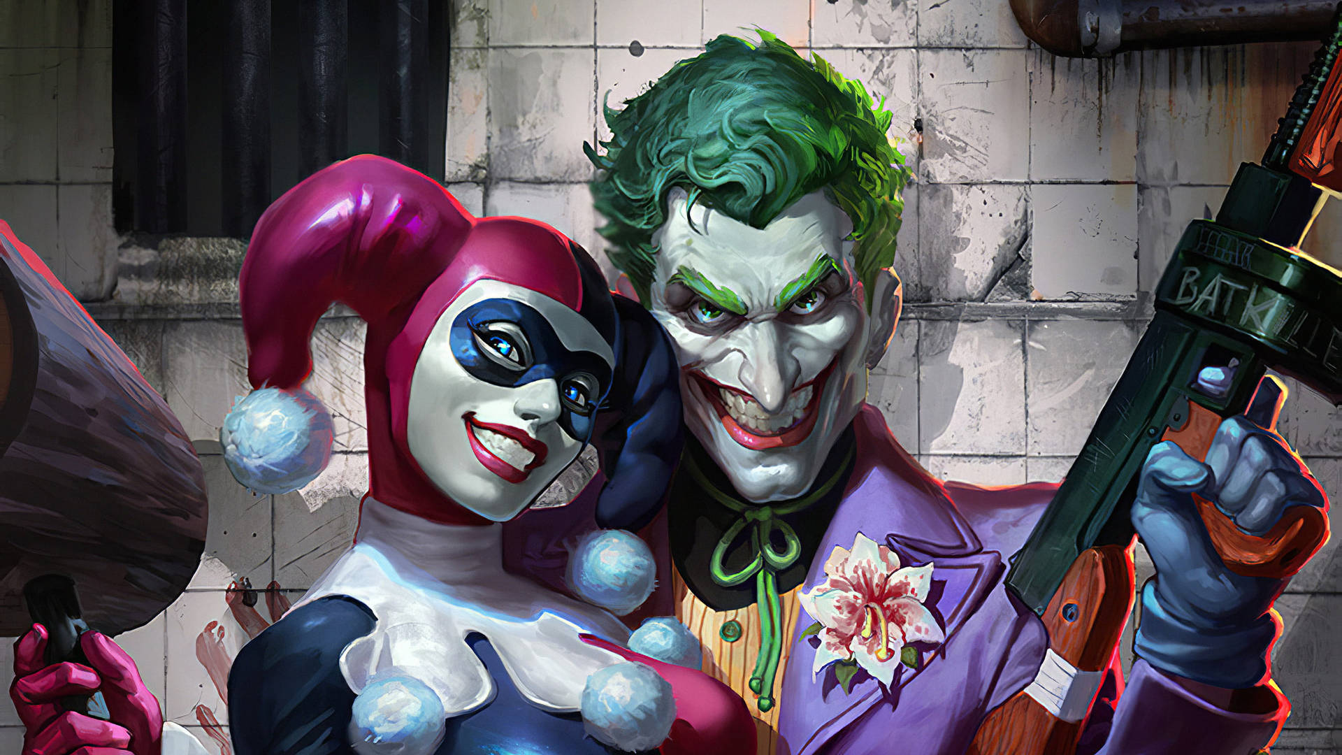 Joker And Harley Quinn Wallpaper