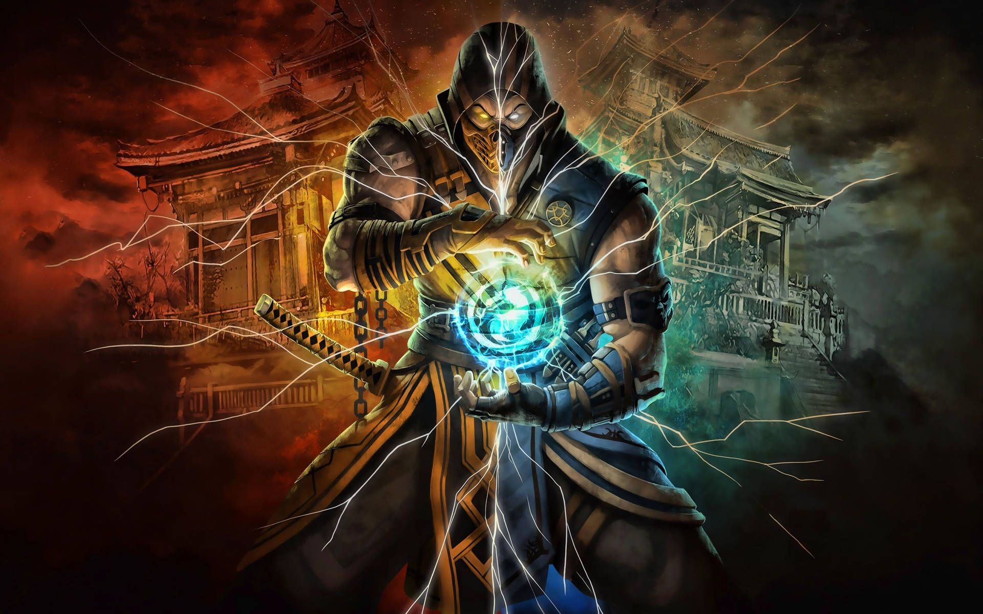 Mortal Kombat Scorpion Vs Sub Zero Wallpaper