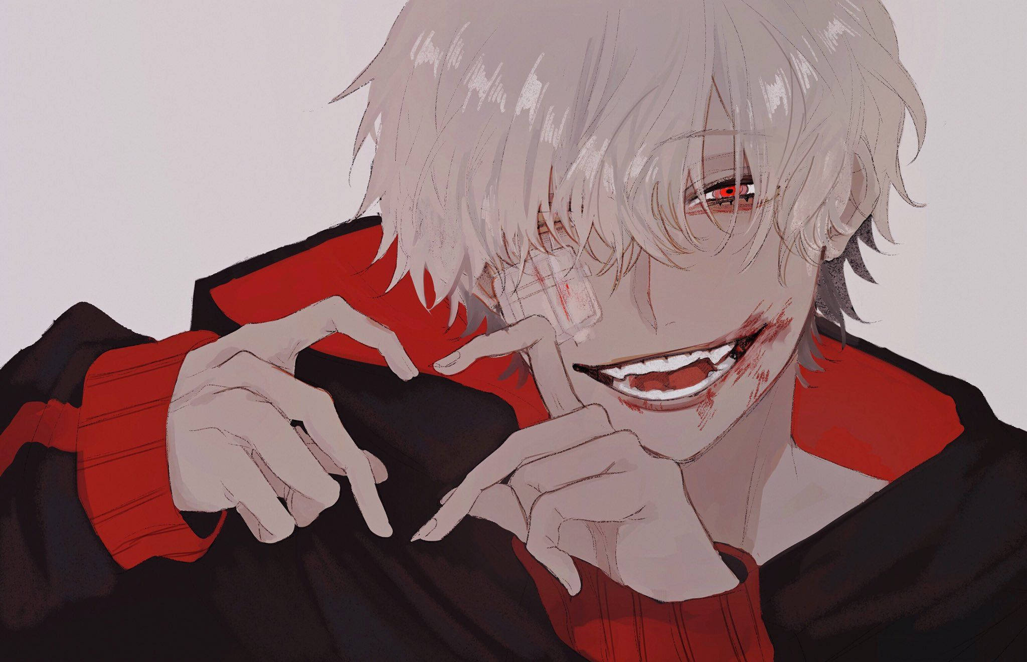 Download Ken Kaneki Edgy Anime Pfp Wallpaper Wallpapers Com