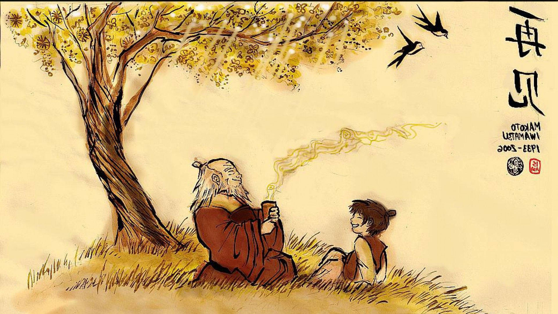 Iroh and Zuko from Avatar the Last Airbender Wallpaper