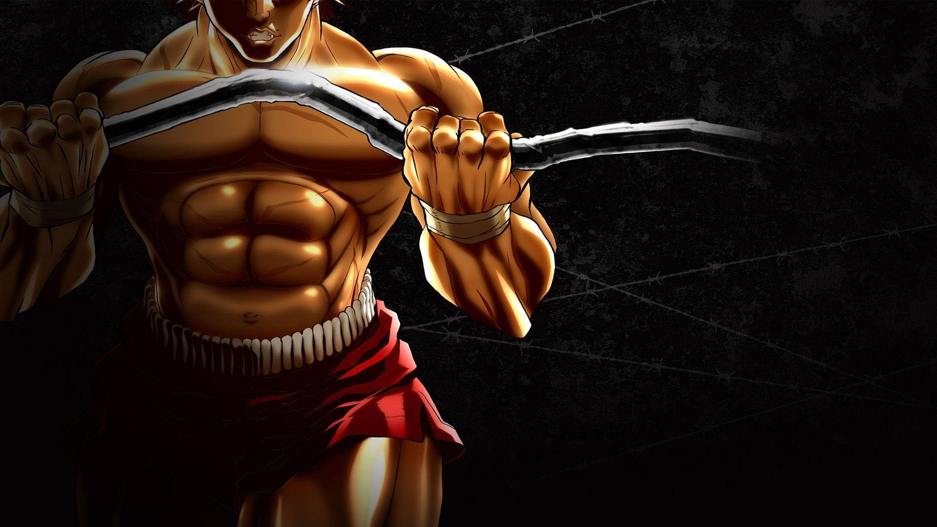 Baki HD Muscle Wallpaper