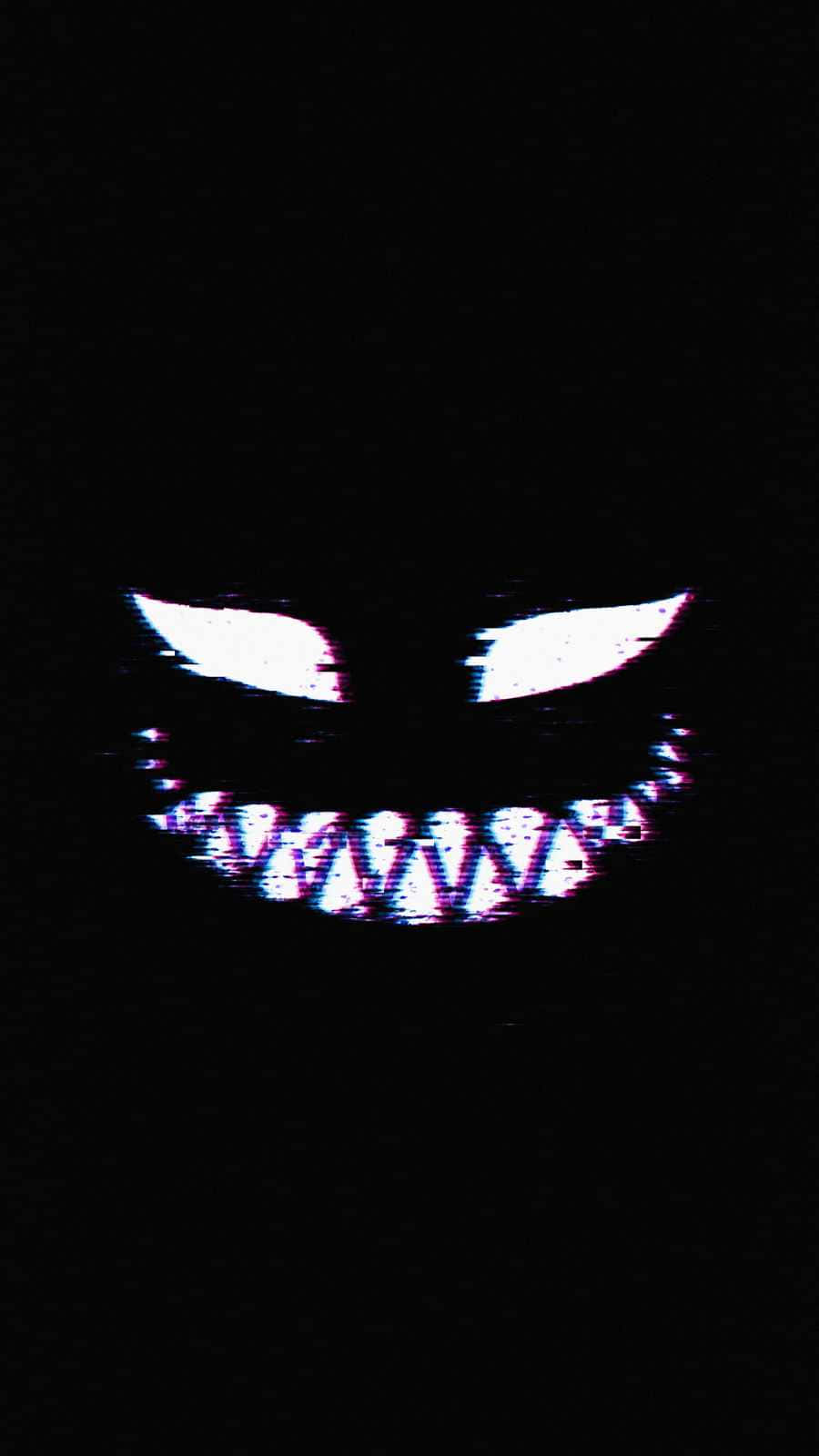 Creepy Smile In The Dark