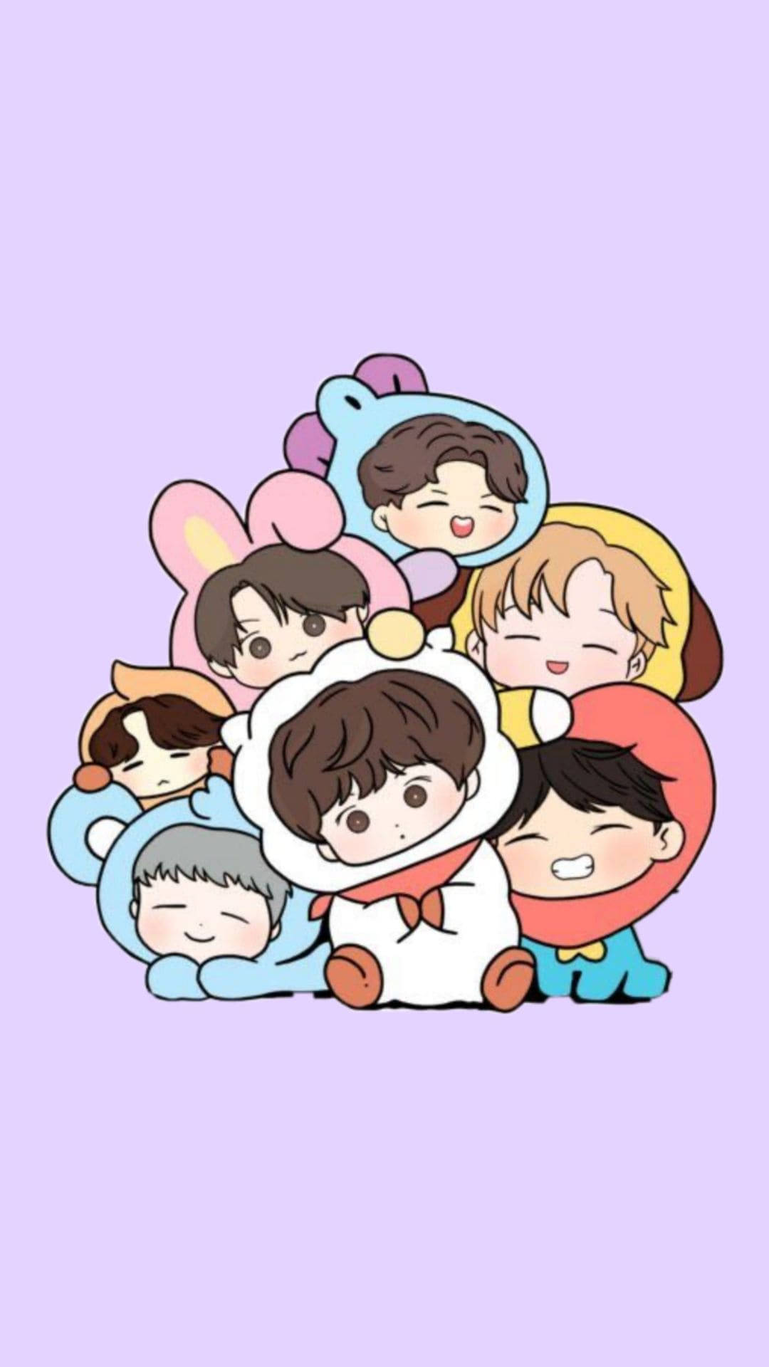 Top 999+ Bts Chibi Wallpaper Full HD, 4K Free to Use