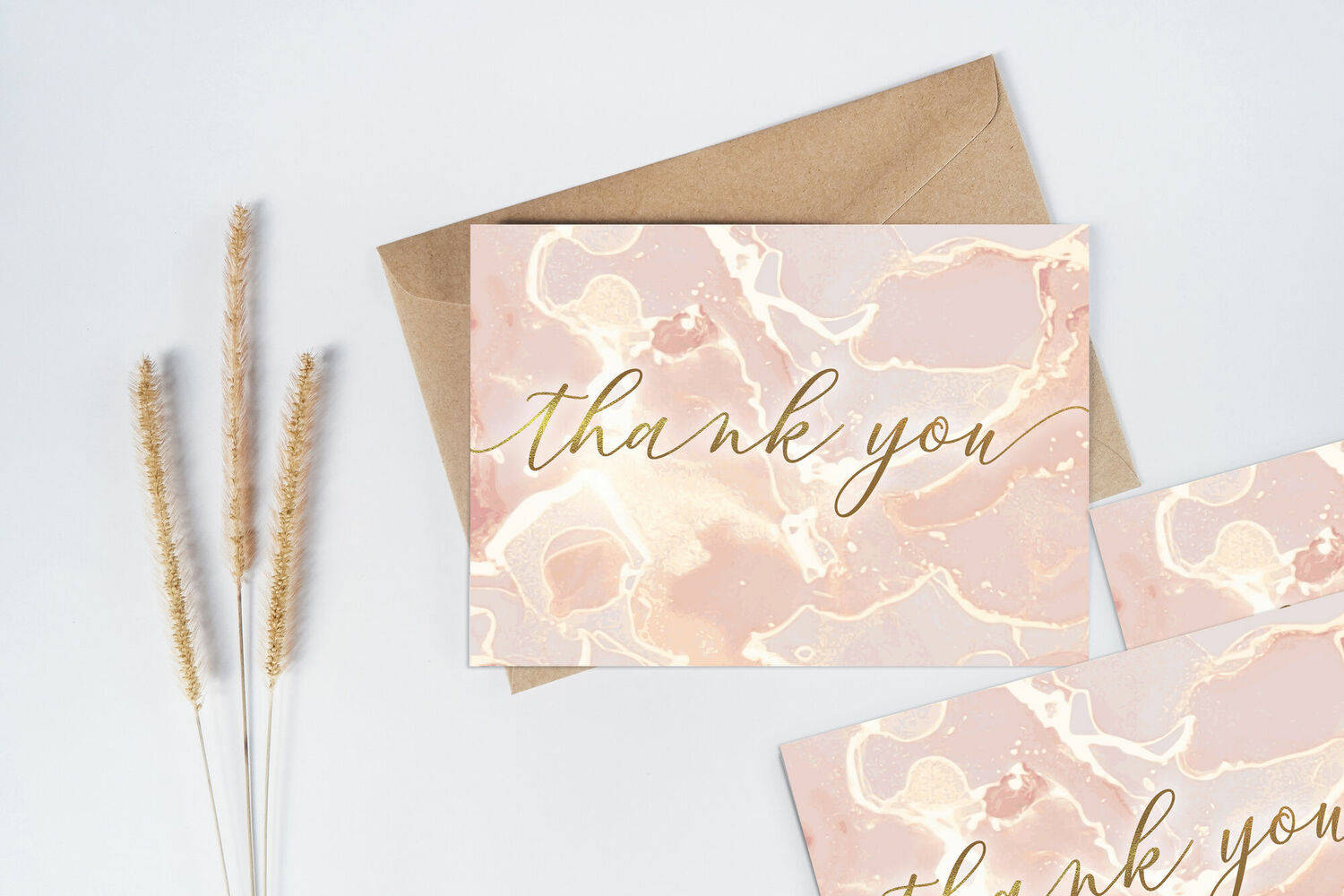 Download Cards Rose Gold Marble Wallpaper | Wallpapers.com