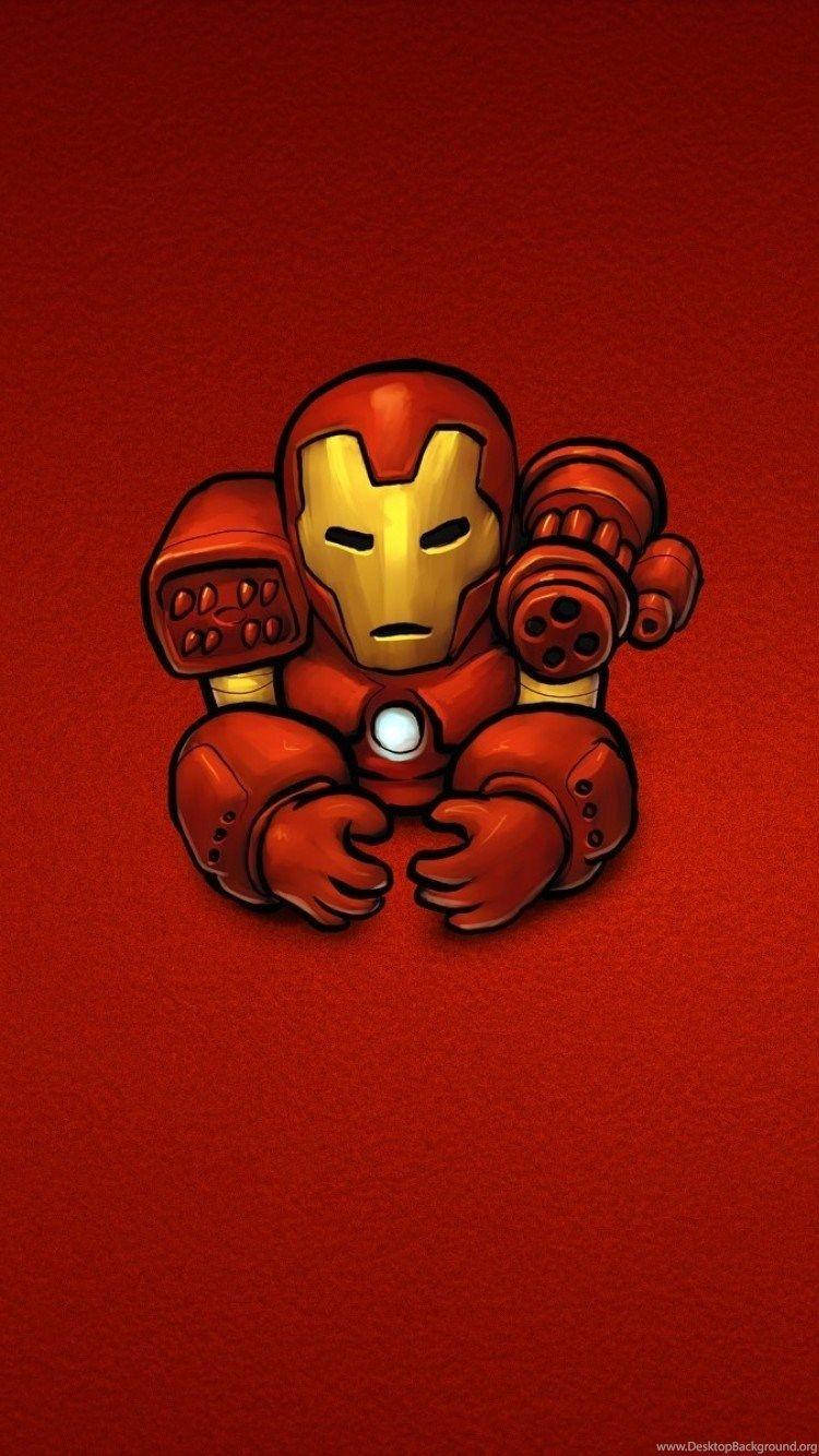 Download Chibi Iron Man Iphone Wallpaper 