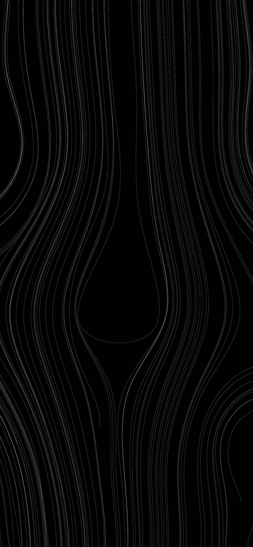 Ondasestéticas Geniales En Color Negro Para Iphone 11 Fondo de pantalla