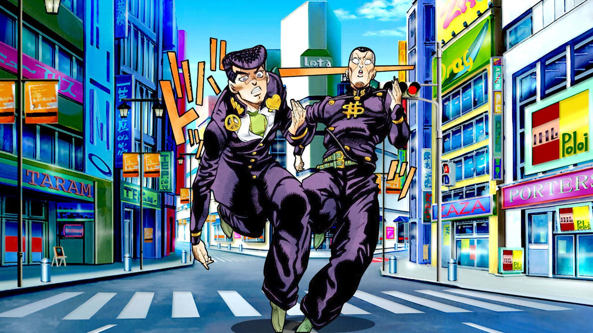 Fondode Pantalla Impactante De Diamond Is Unbreakable Fondo de pantalla